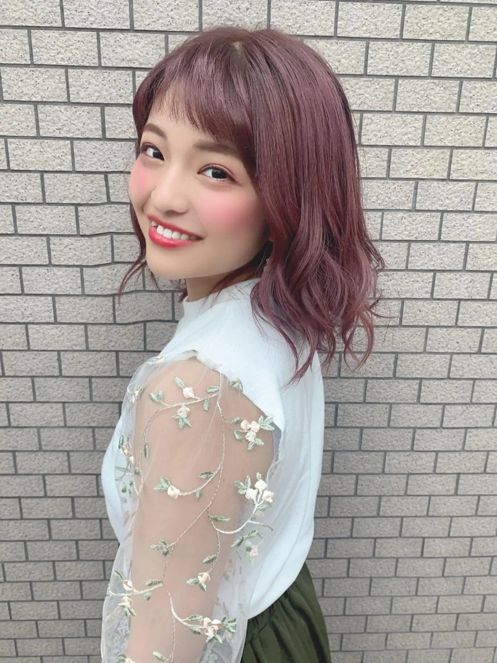 ミディアム 汐見 悠佑のヘアスタイル