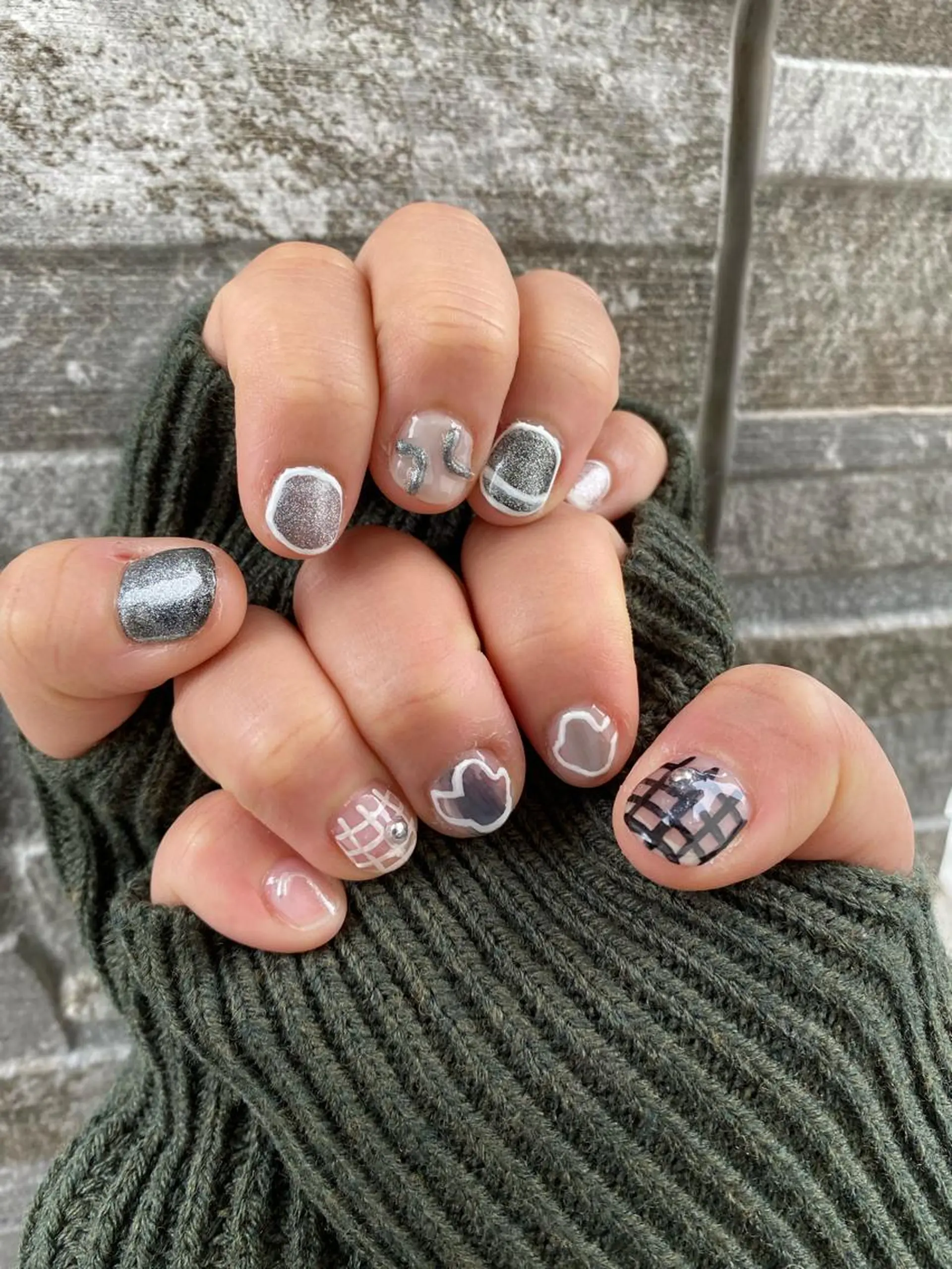 ネイル ニュアンスネイル 自宅サロン FeelFreeのネイルデザイン