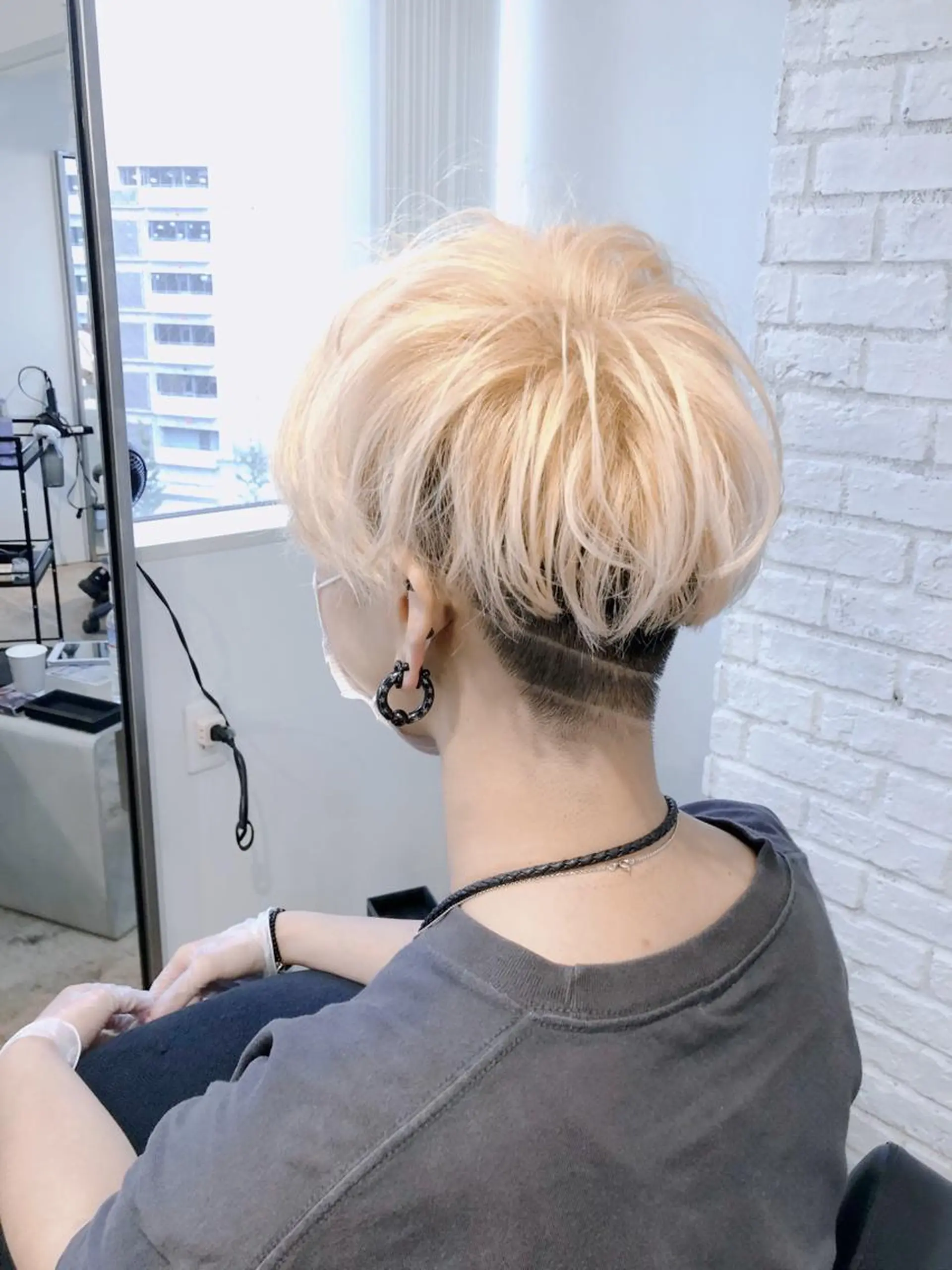 ショート カラー メンズ メンズブリーチ ブリーチ MEN'S特化🌈 KATOのヘアスタイル