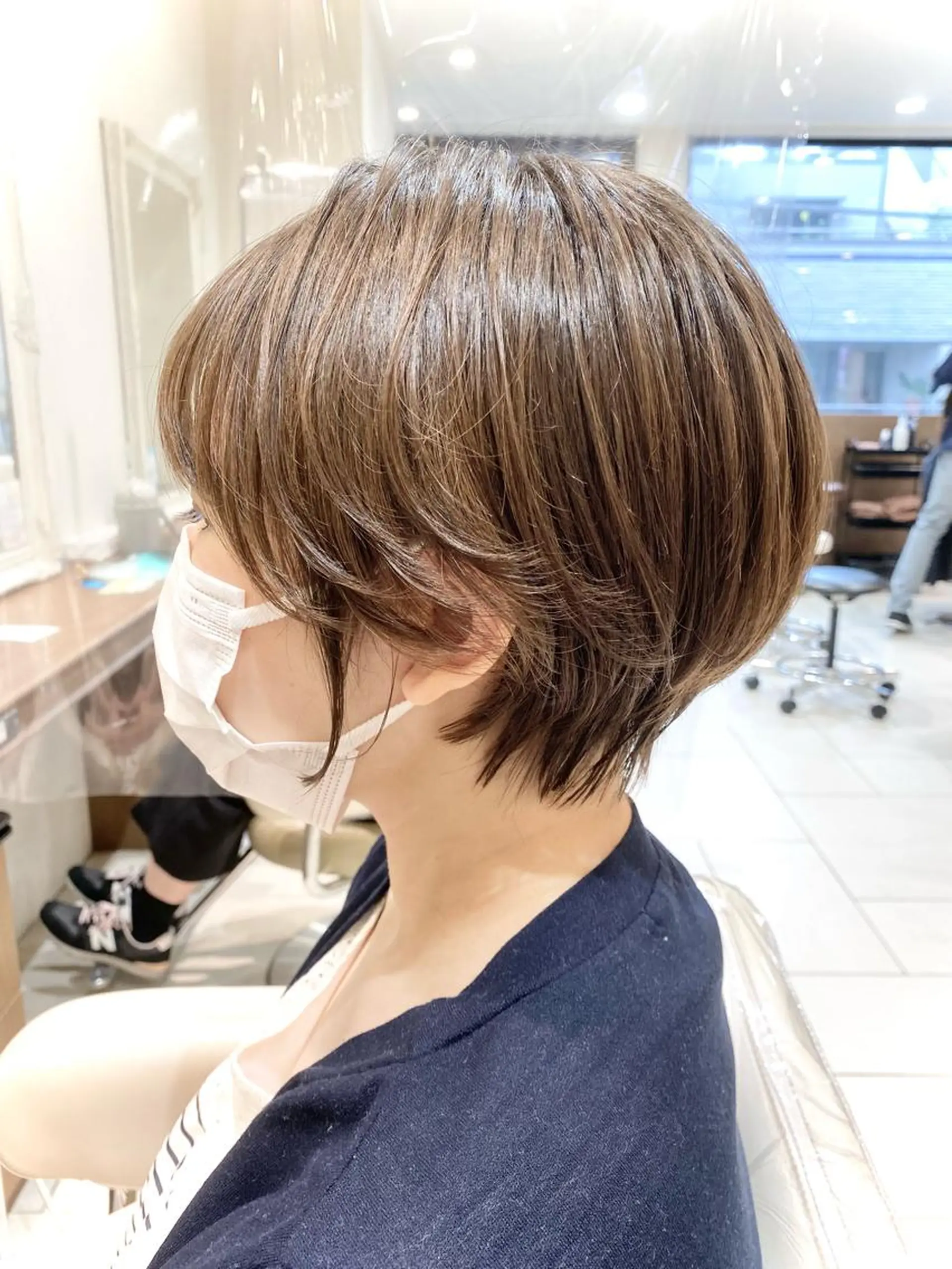 ショート カラー 横山 直輝のヘアスタイル