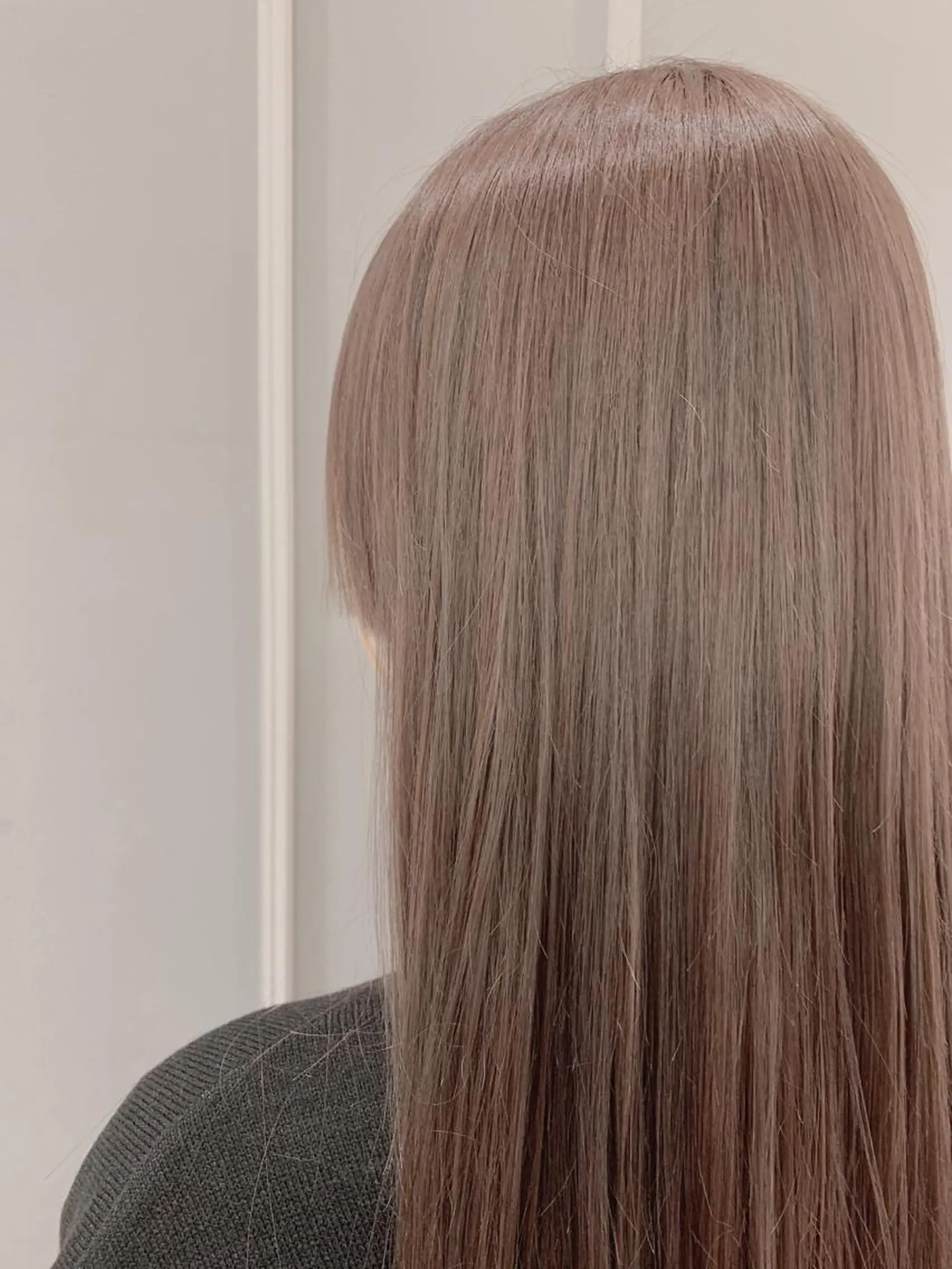 ロング カラー ベージュカラー カット ヘアカラー トリートメント 🦖鶴岡香純🦖 産休中のヘアスタイル