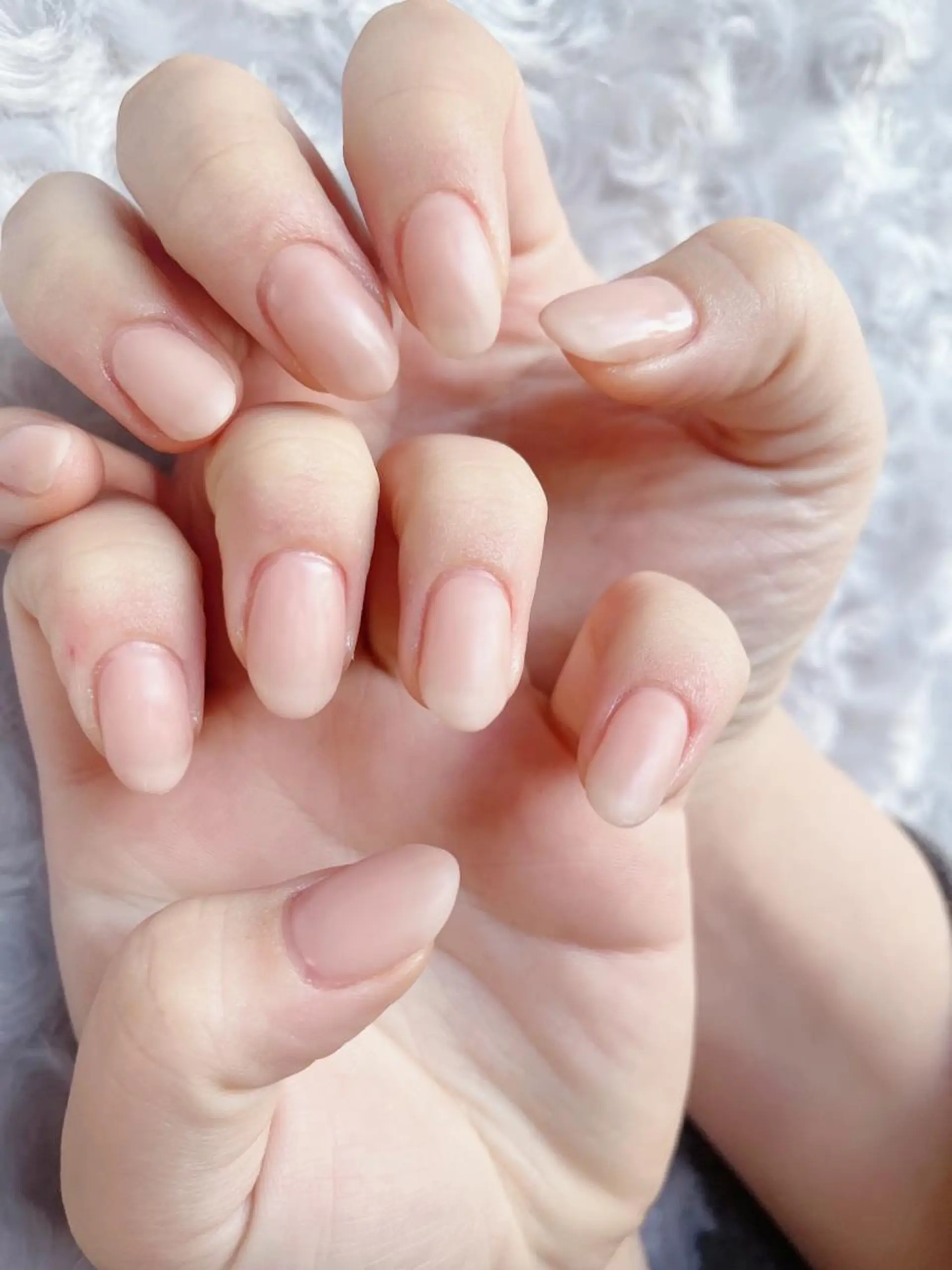 ネイル ジェルネイル マットネイル ワンカラーネイル パラジェル 上村 未来のネイルデザイン