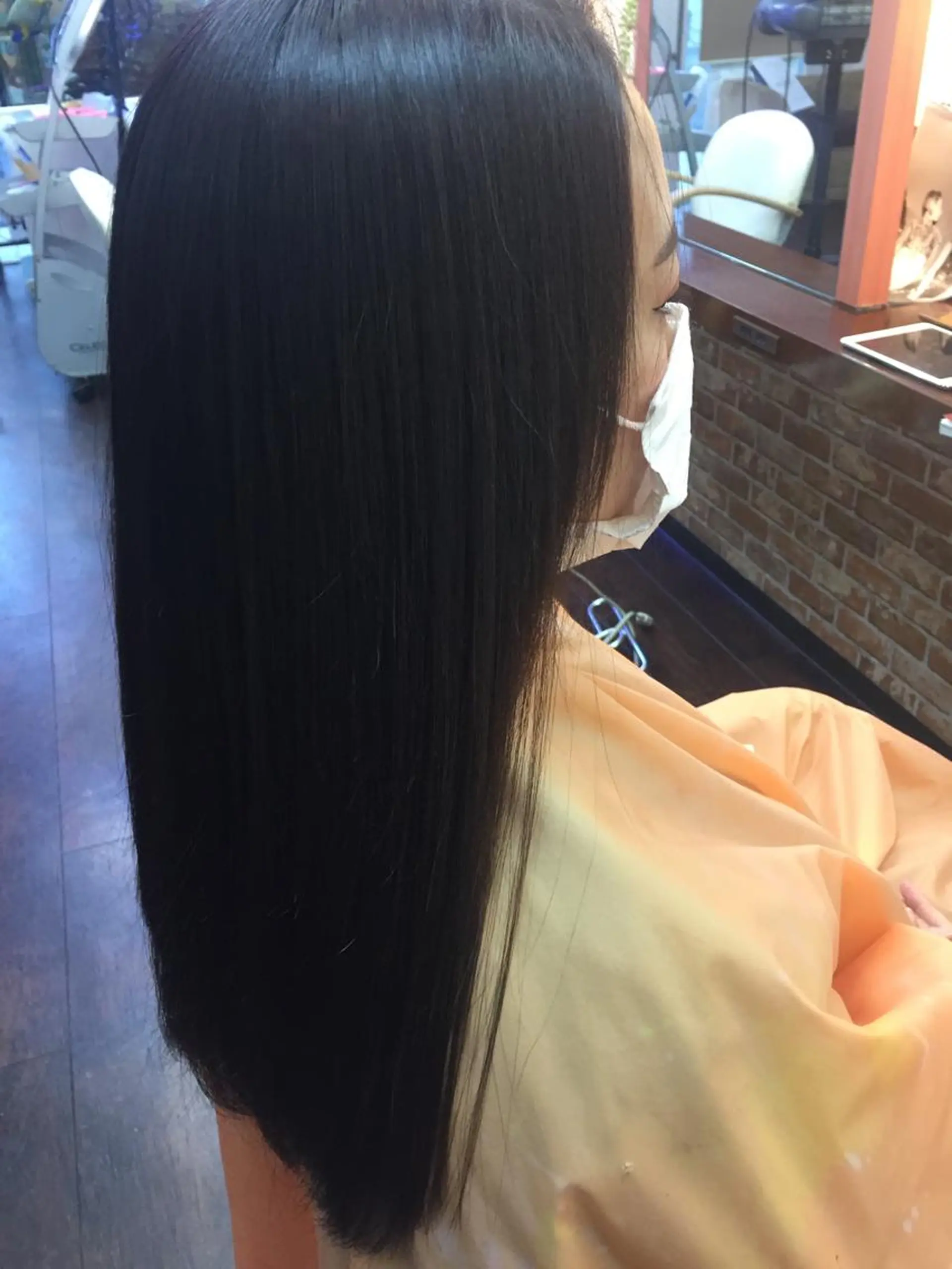 セミロング パーマ マツエク・マツパ 桧山 真のヘアスタイル