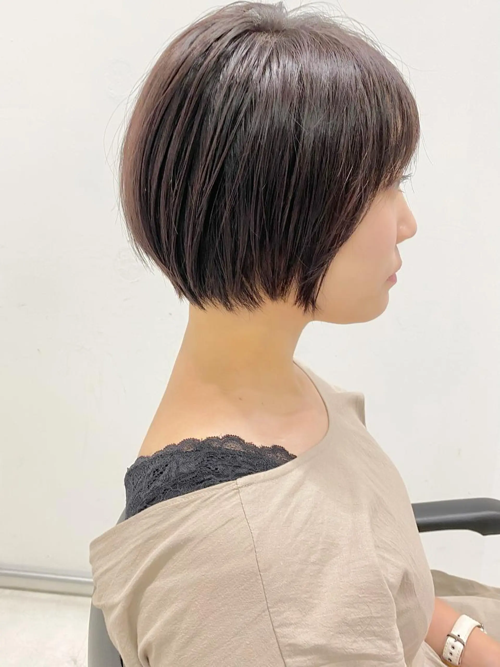 ショート カラー ボブ カット ヘアカラー 似合わせ専門美容師 なかじまのヘアスタイル