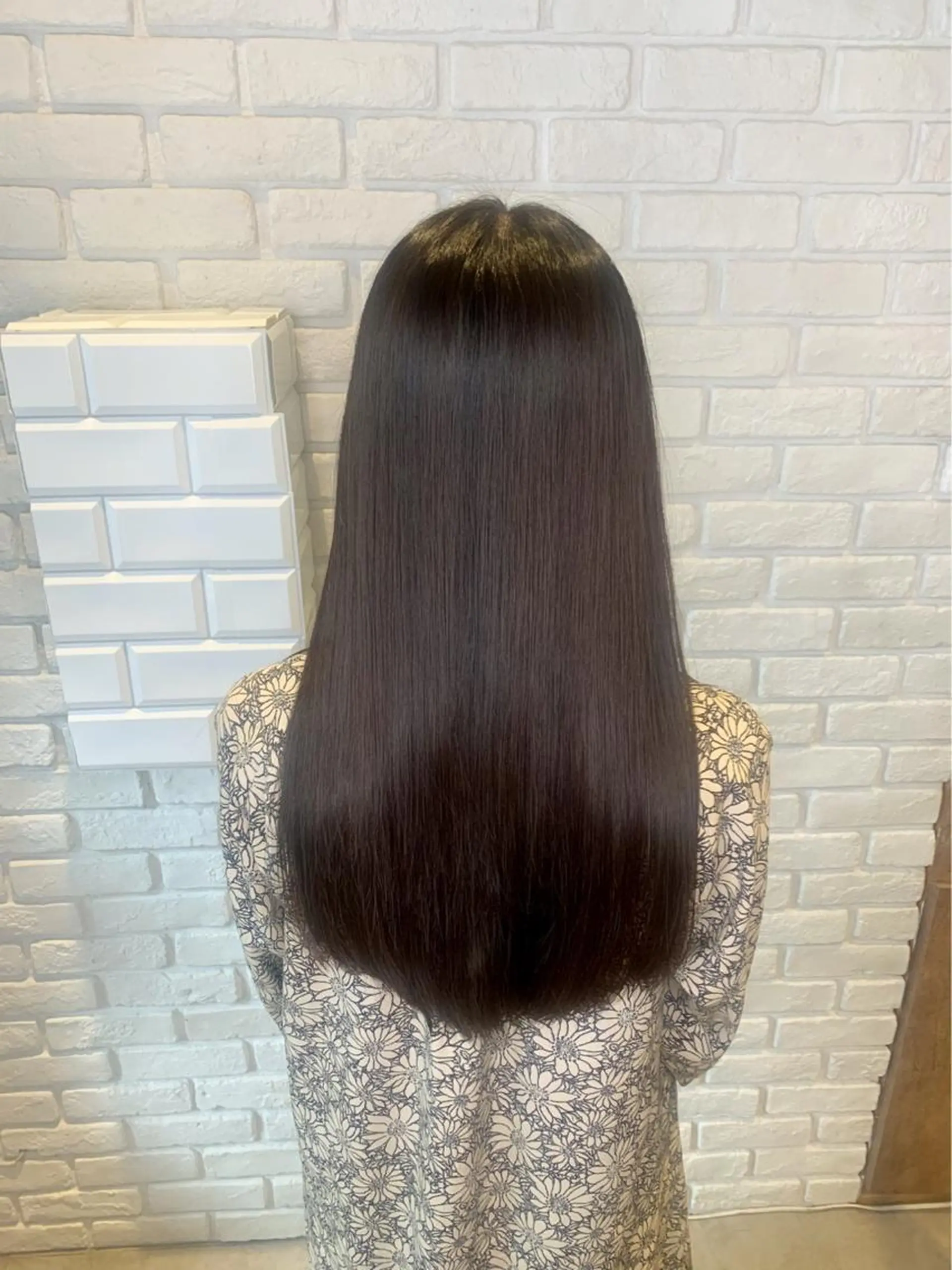 ロング パーマ 髪質改善/縮毛矯正 艶カラー/珠聡のヘアスタイル