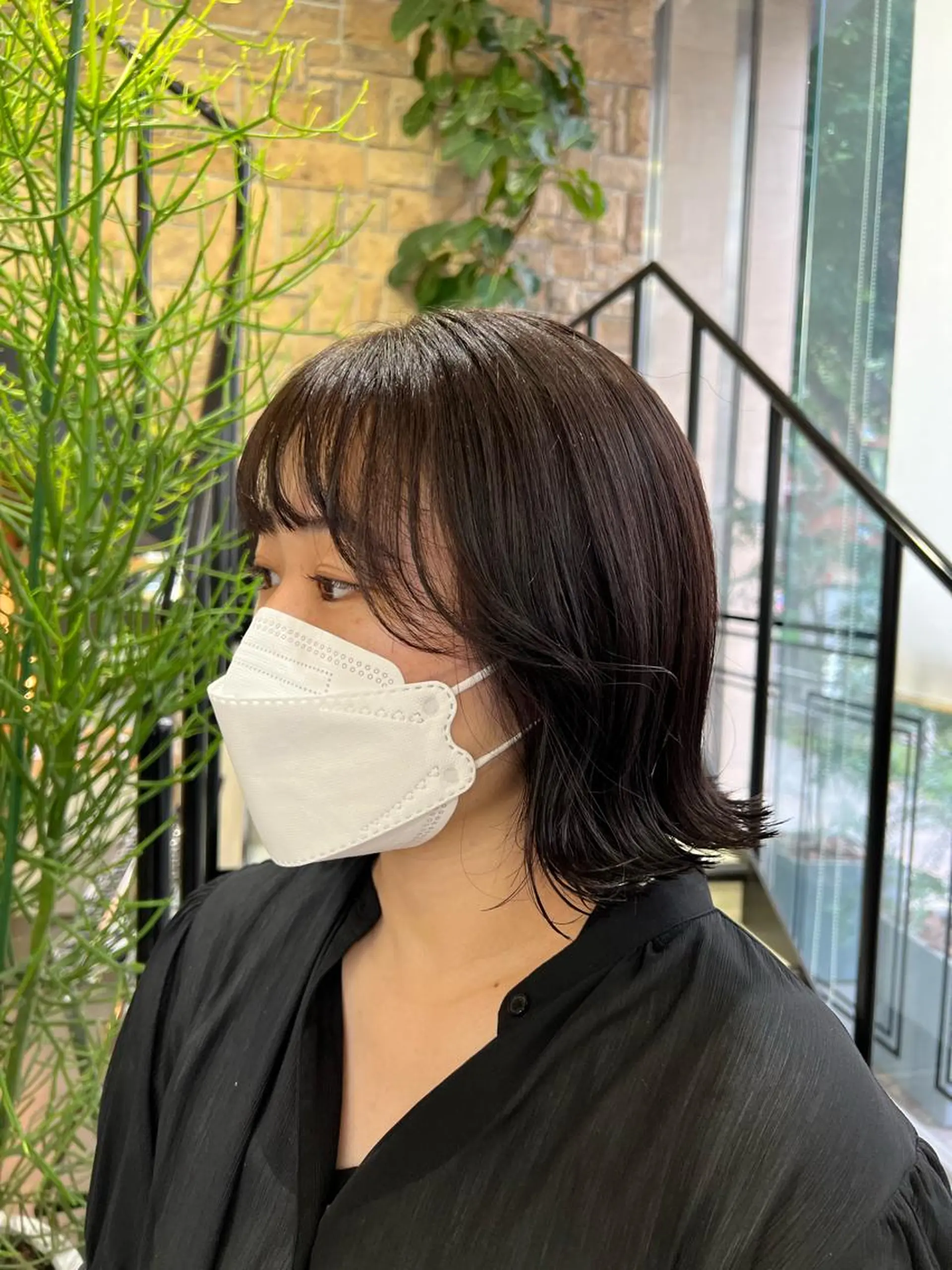 ショート ショートレイヤー 韓国風ヘア レイヤーカット ショートヘア チャンモリパーマ/韓 国/Minami🦋のヘアスタイル