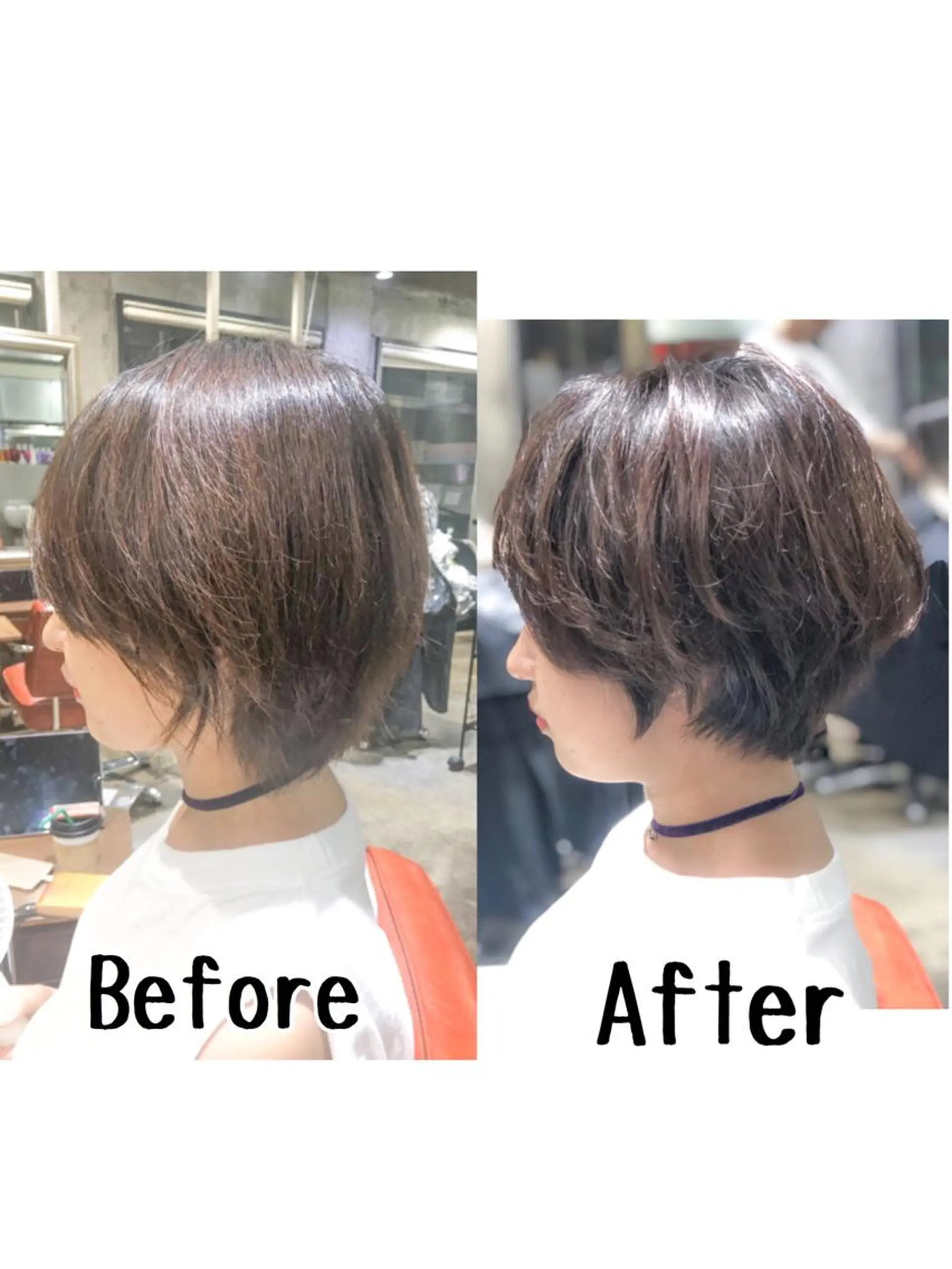 ショート 北條 優輝のヘアスタイル