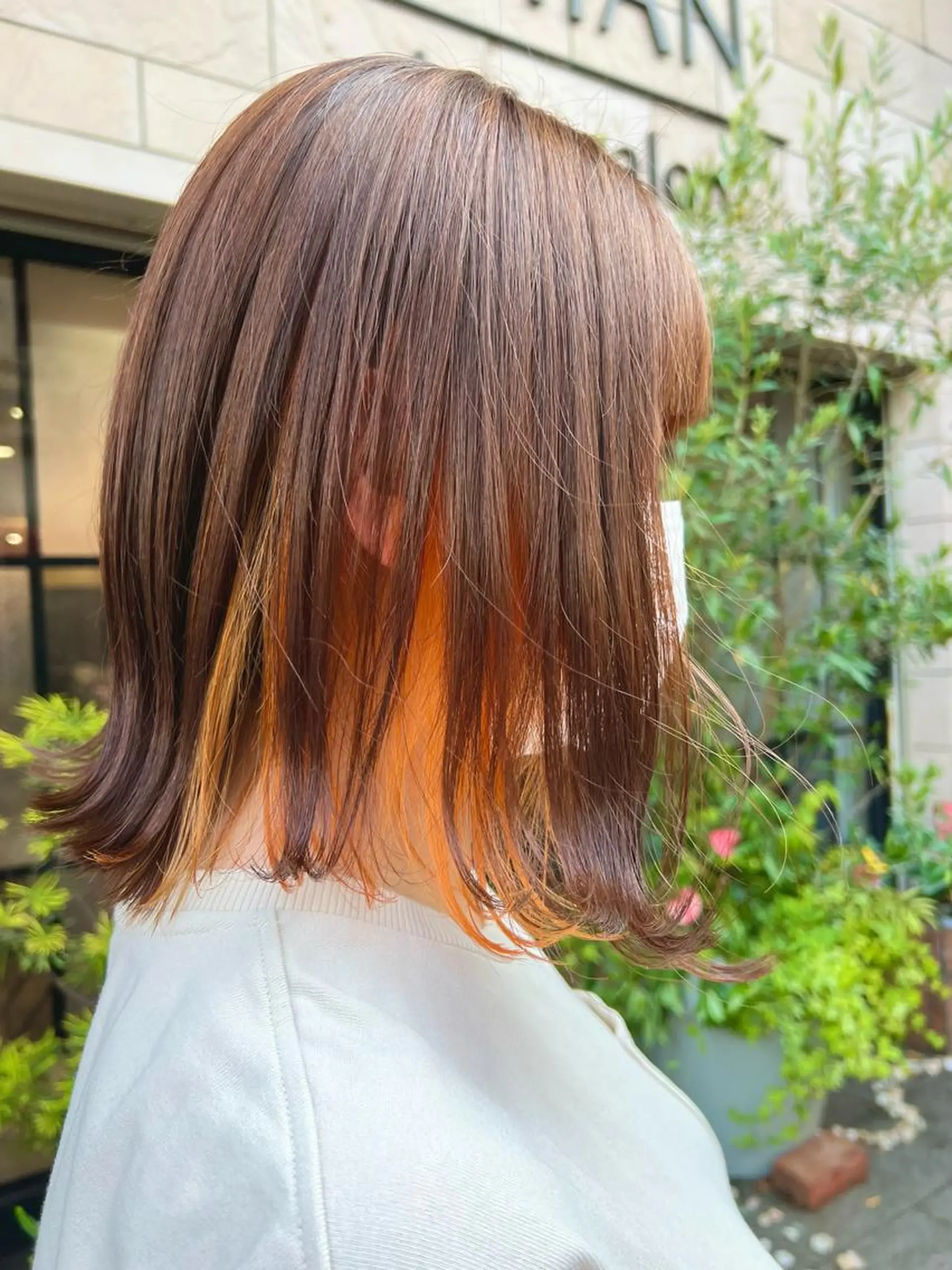 ミディアム カラー ヘアカラー HairSalon SHIAN八王子店所属・SHIAN 八王子 🦋小林 美羅🦋のヘアスタイル