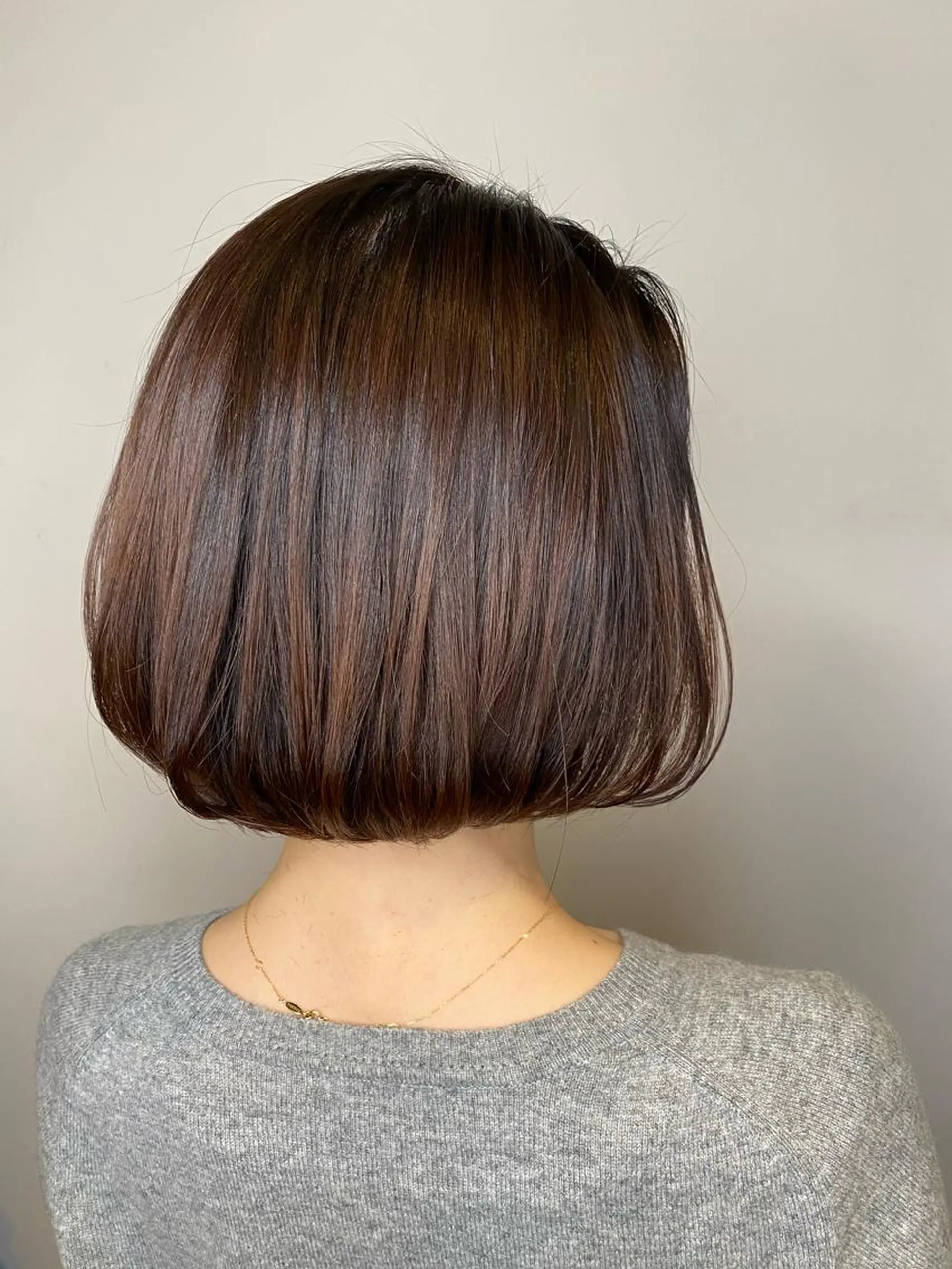 ショート ボブ カット ヘアカラー 👑メンズパーマ/髪 質改善/鎌倉🐮のヘアスタイル