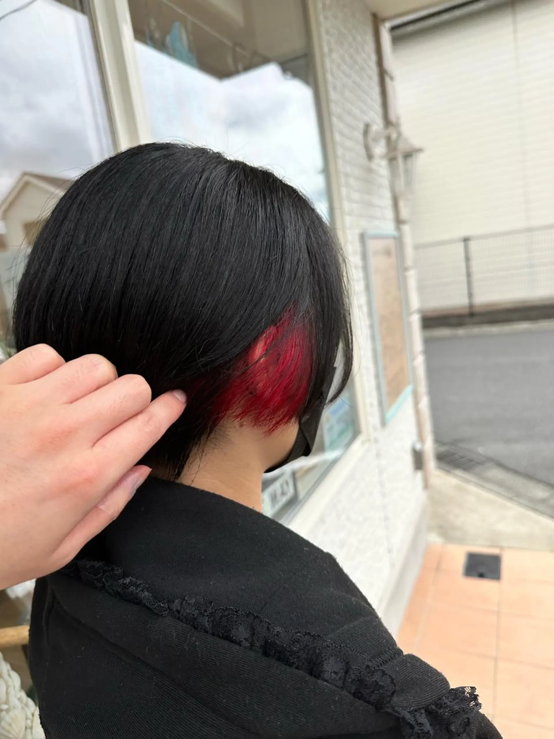 ショート カラー 🪼高評価🪼 💎柴崎の藤咲💎のヘアスタイル