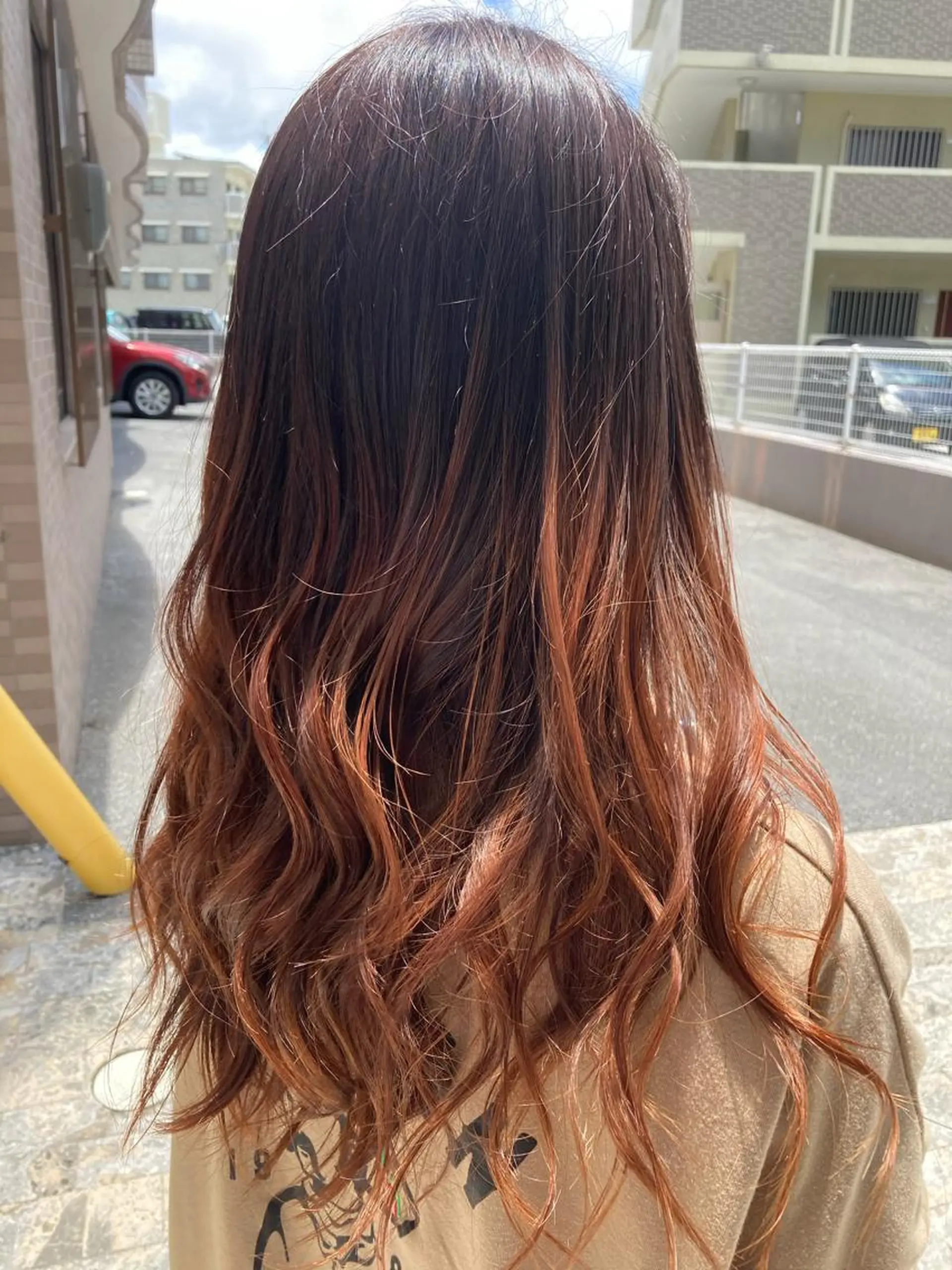 ロング 縮毛矯正 RAWR　Hair Brio所属・髪質改善/ブリーチ /ユウキ🫧🌸のヘアスタイル