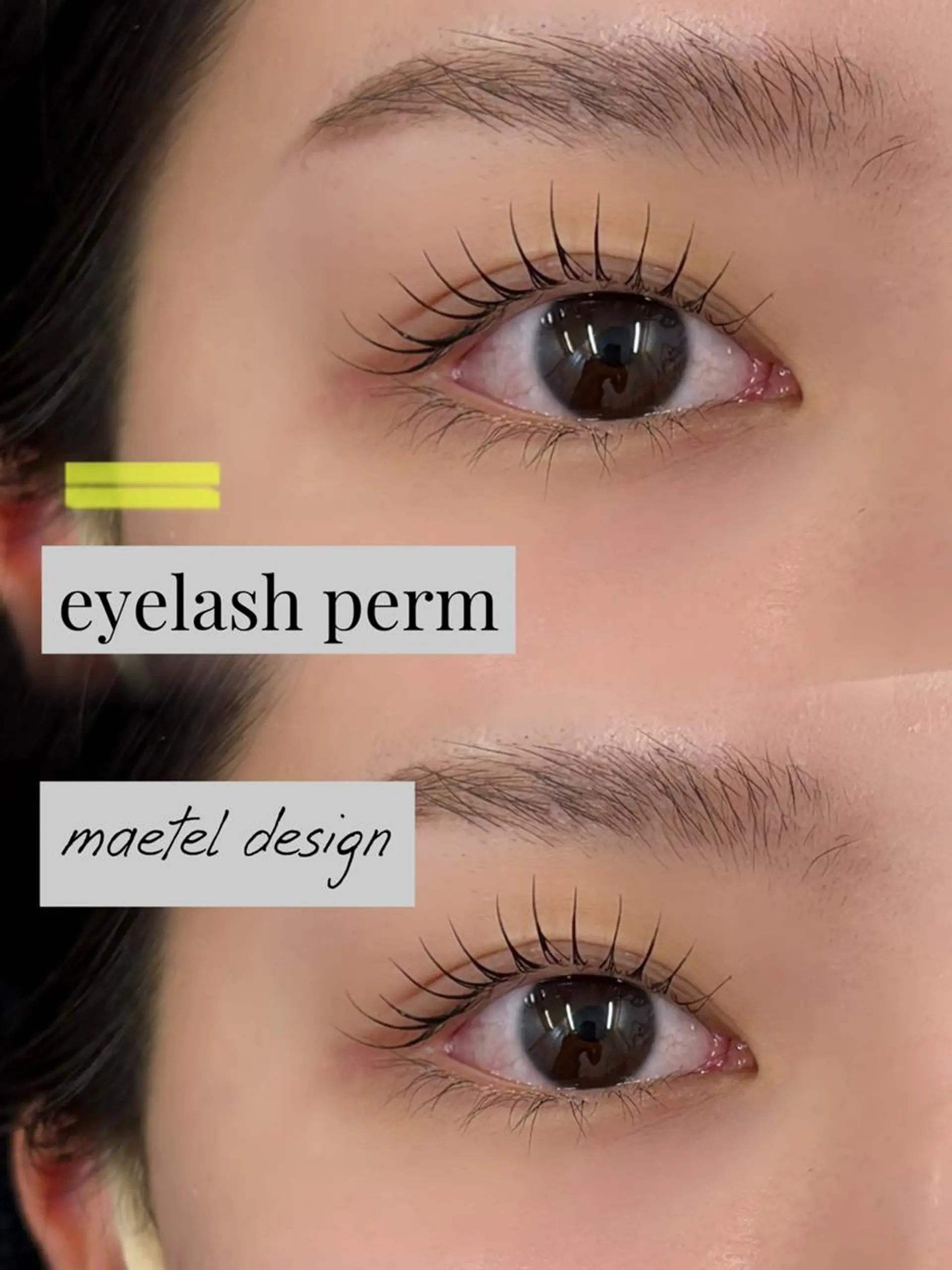 マツエク・マツパ F room UMEDAのマツエク・マツパデザイン