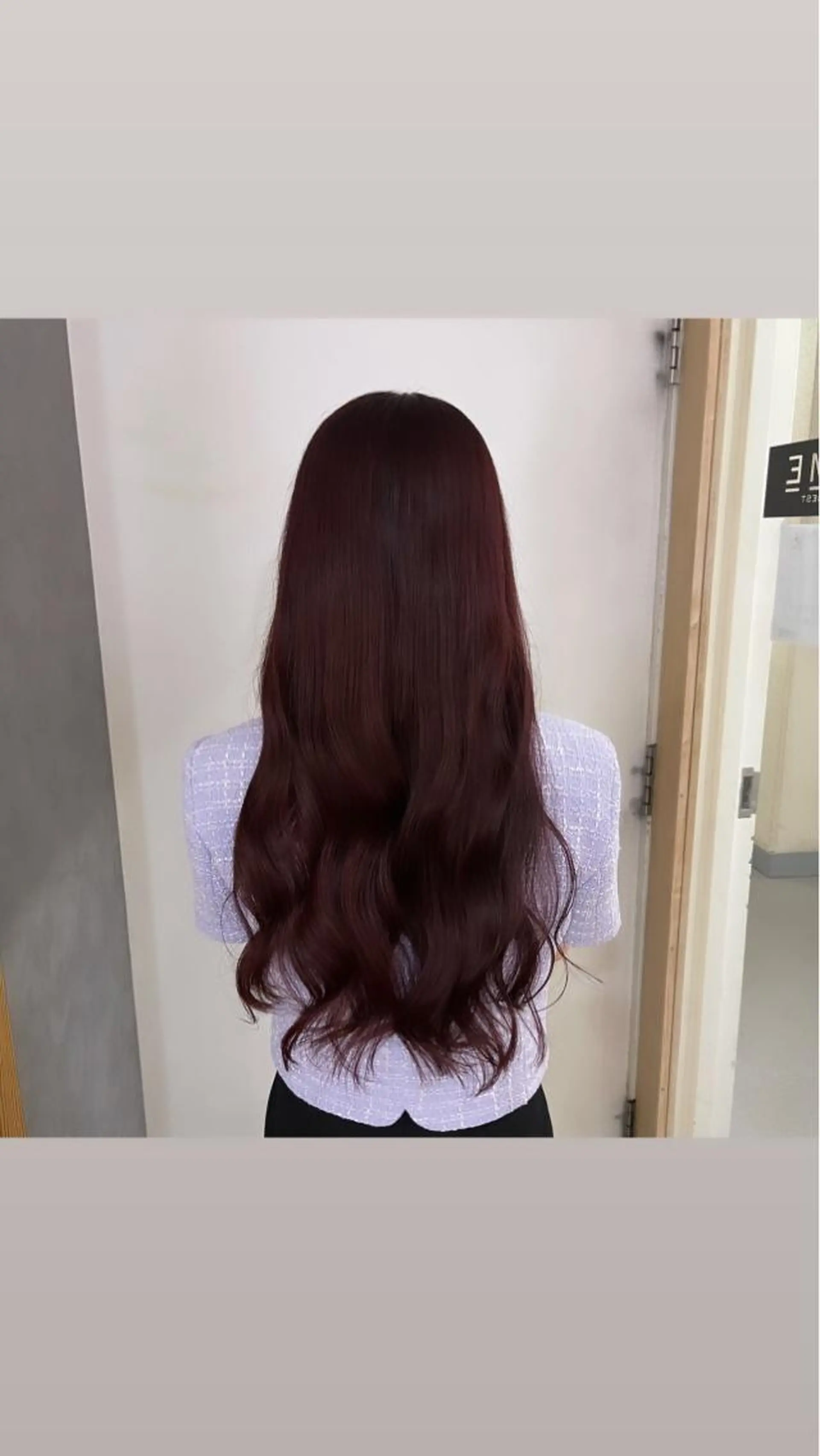 ロング ヘアカラー トリートメント ナカヤマナナエ ♡のヘアスタイル