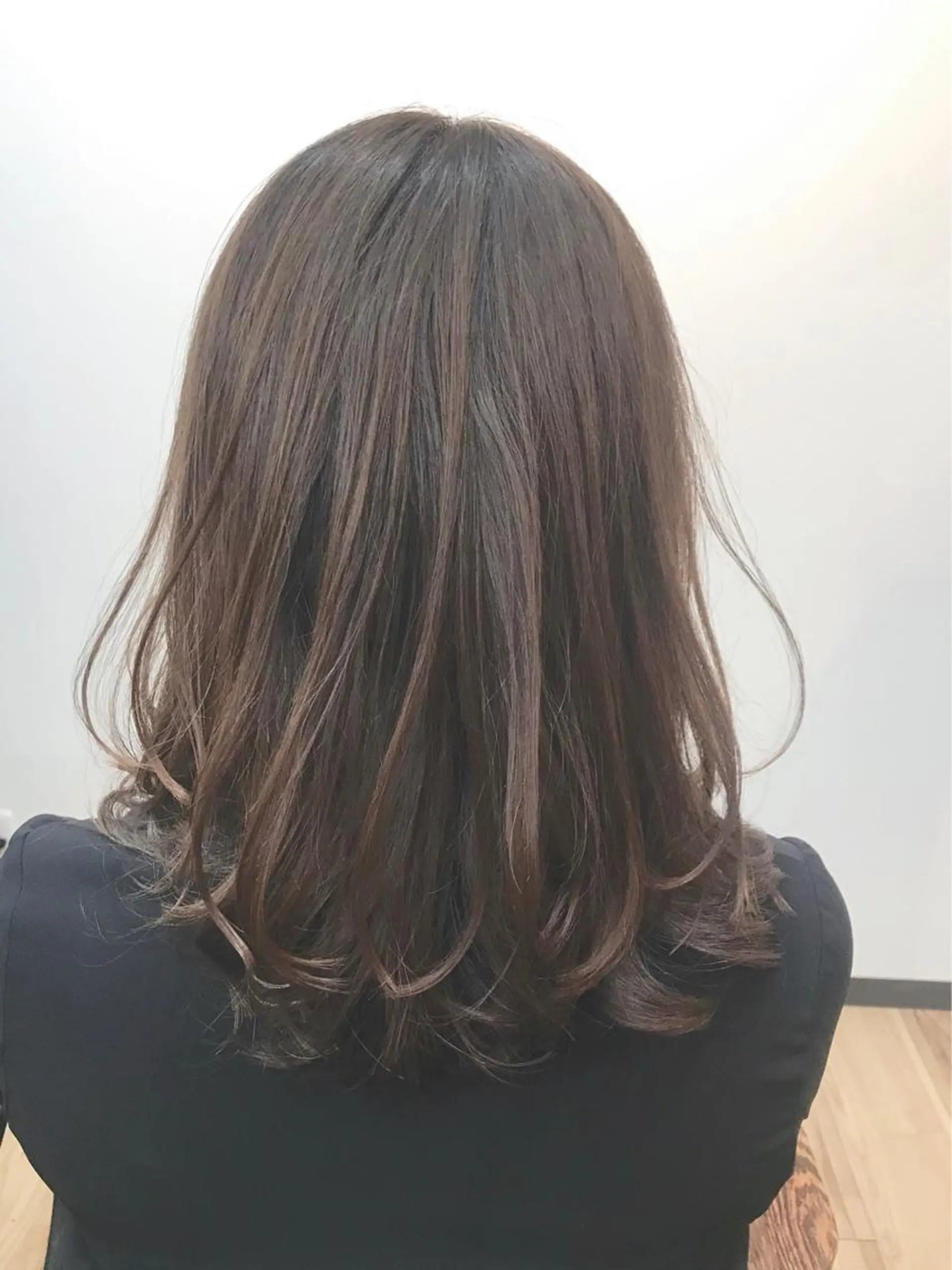 ミディアム パーマ Arly所属・MARU🎀髪質改善 ×コテ巻き風パーマのヘアスタイル