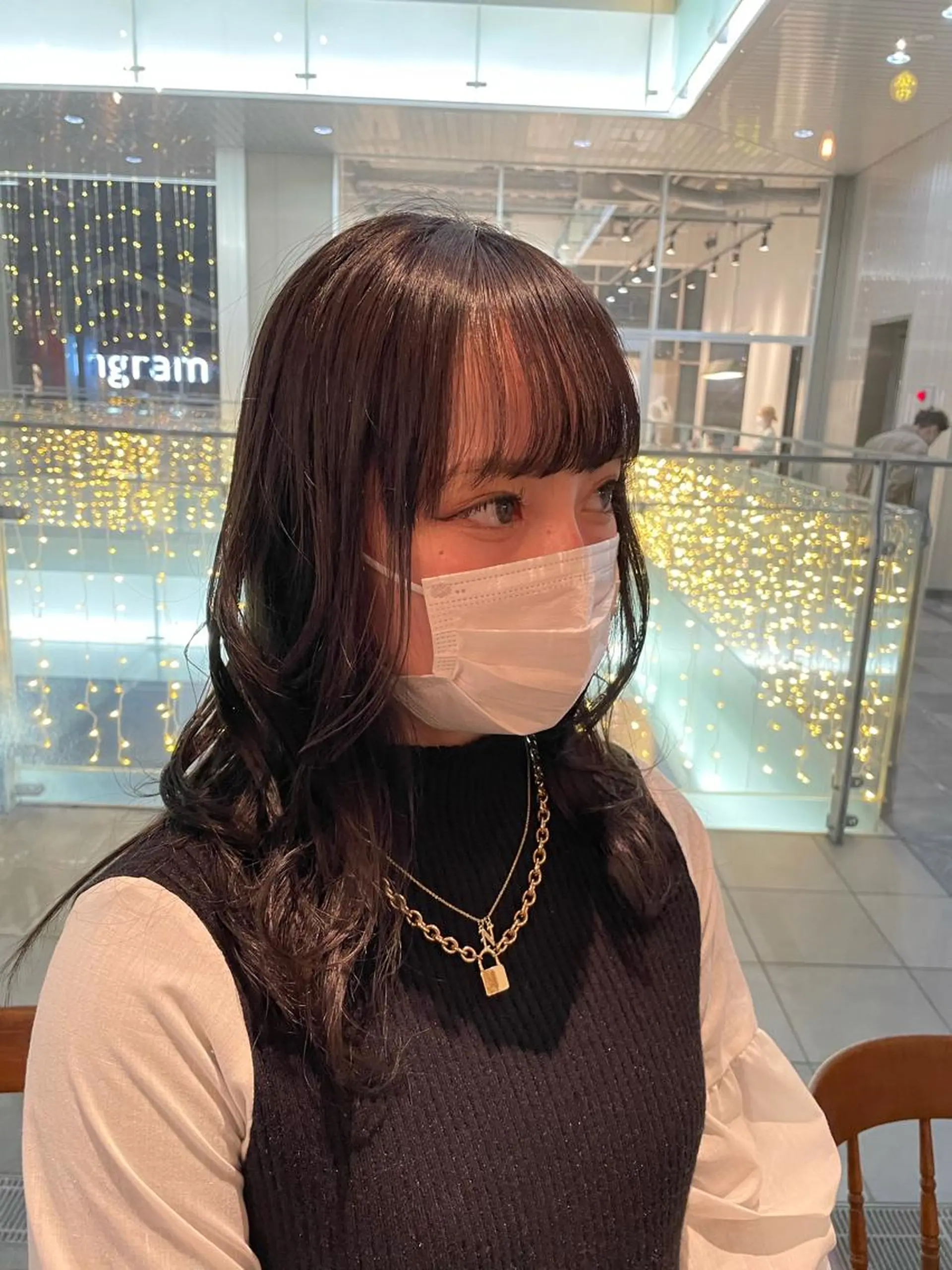 ミディアム 栄　mighty by H所属・不破一輝/栄/矢場町 ボブ/レイヤー/艶髪のヘアスタイル