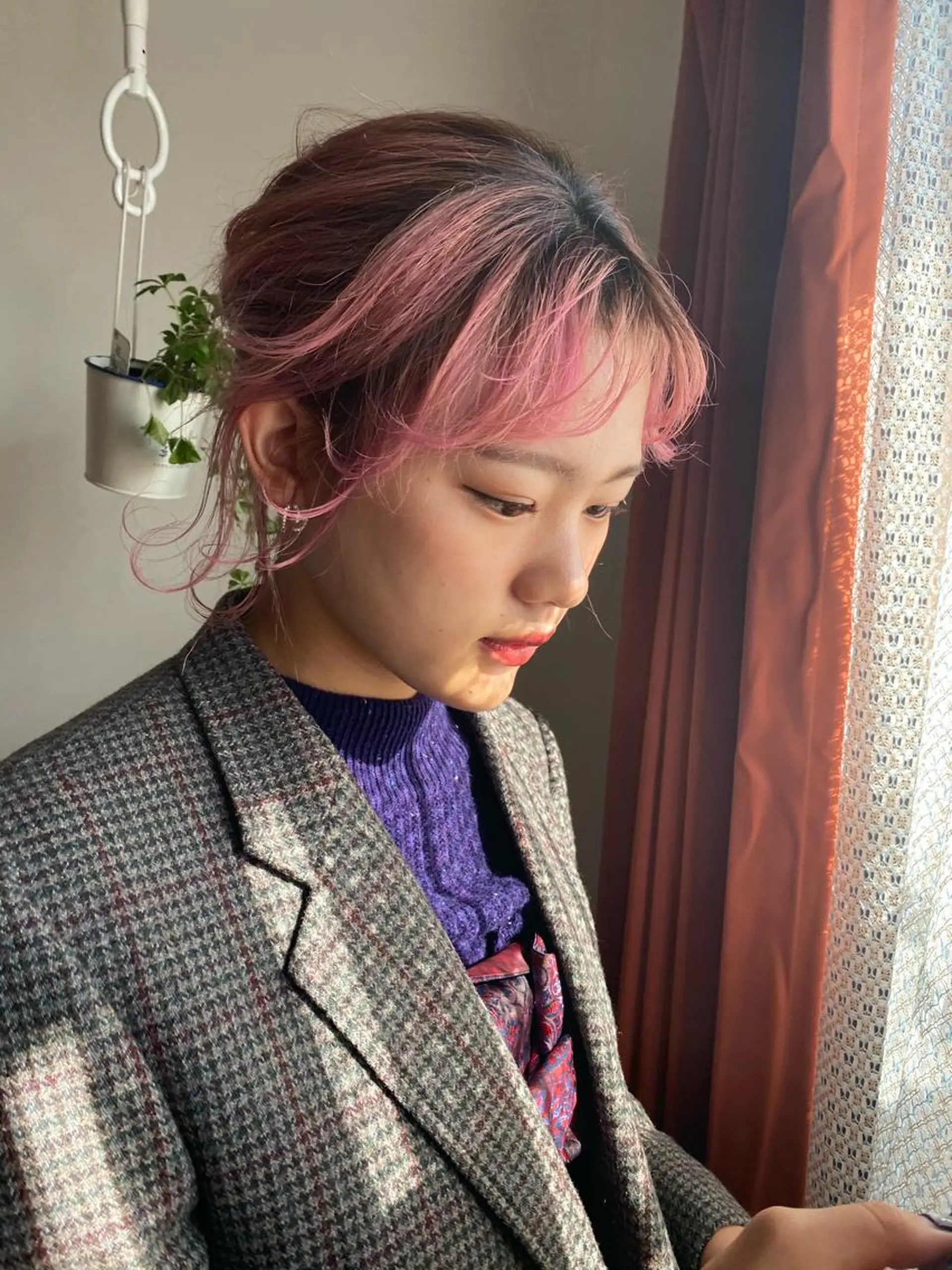 セミロング カラー ヘアアレンジ ヘアカラー トリートメント ヘッドスパ パーマ指名No1 /namiのヘアスタイル