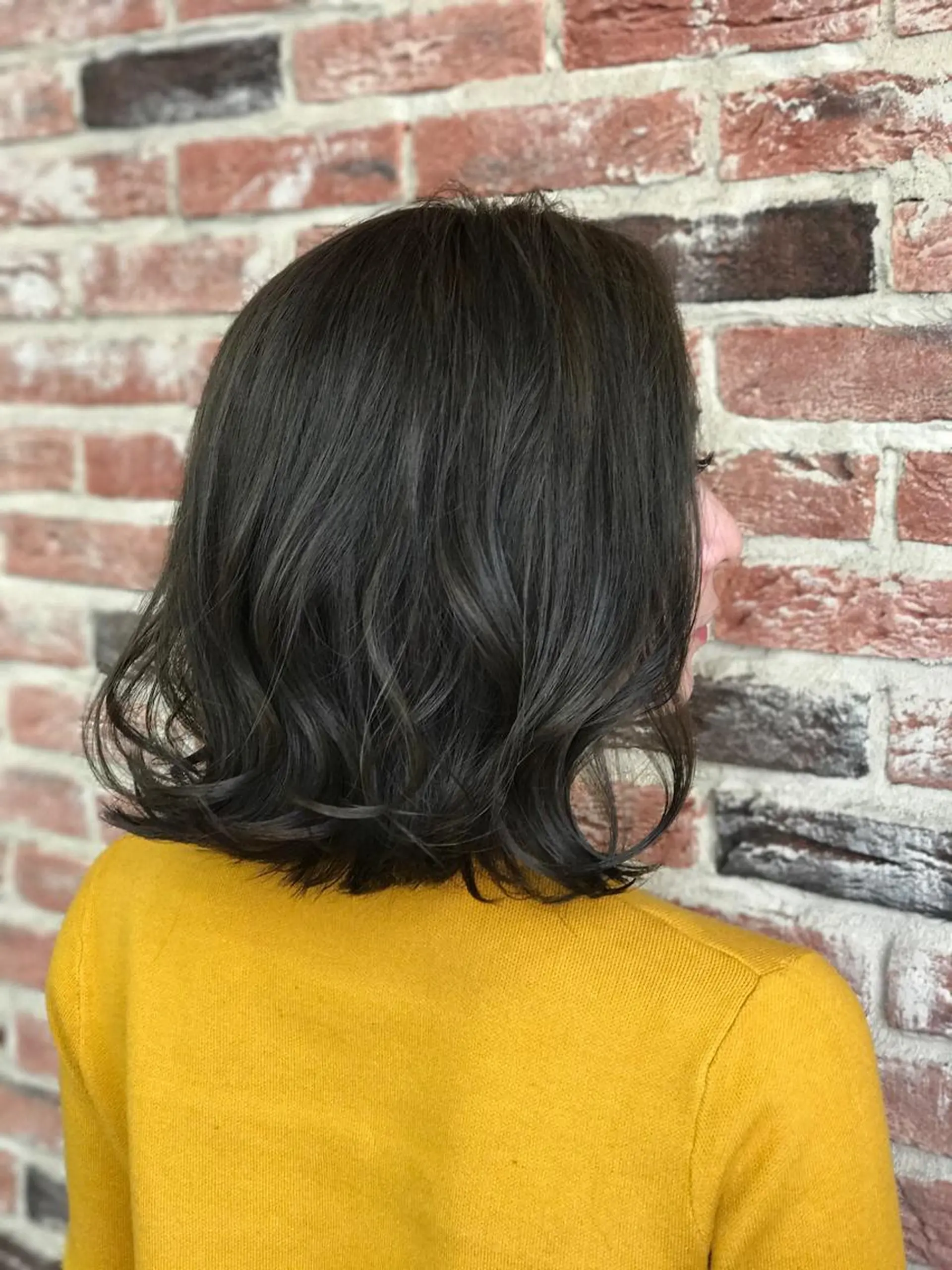 ミディアム カラー アッシュ ダークアッシュ J所属・市村 正義のヘアスタイル