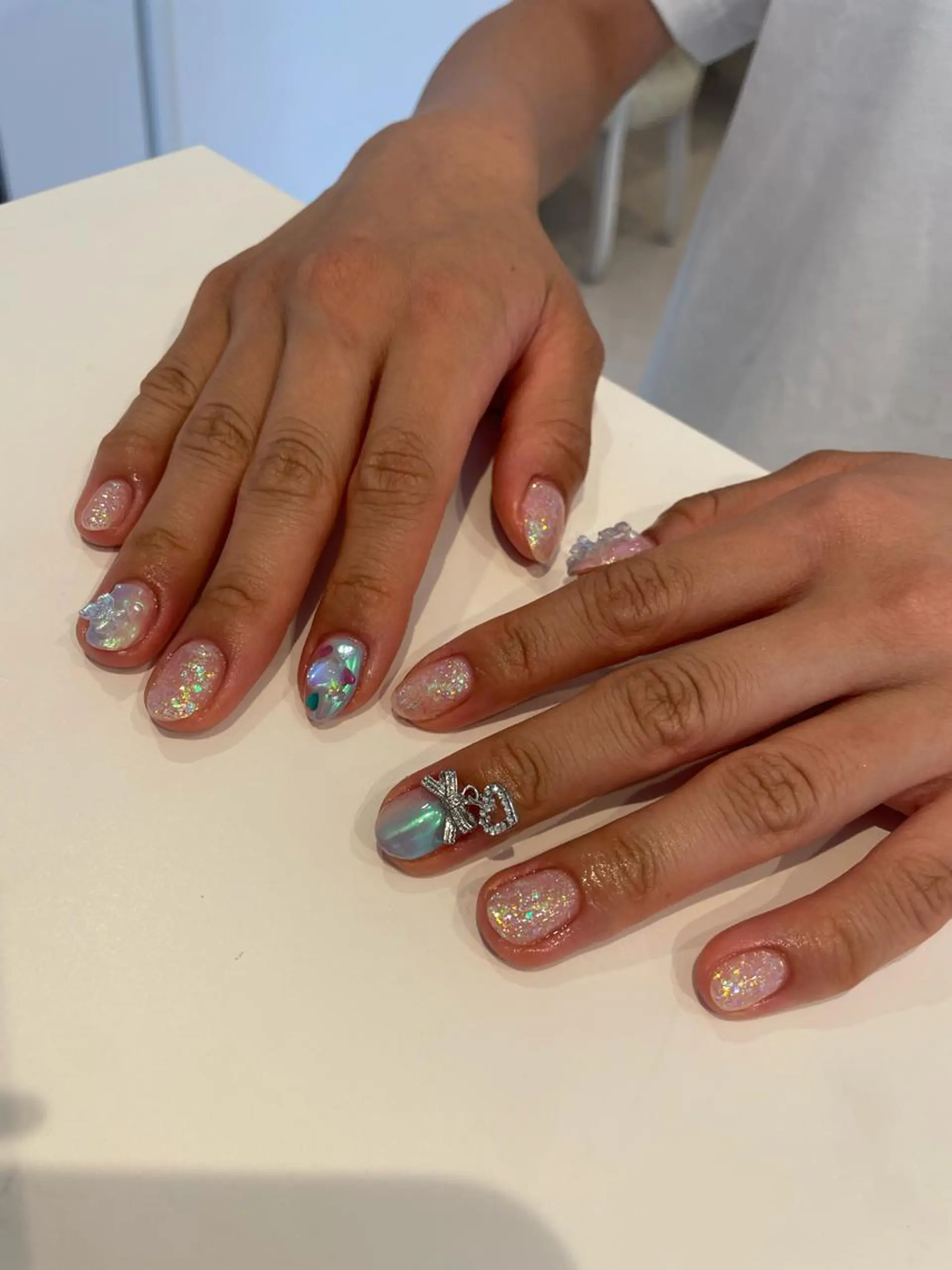 ネイル 束感まつ毛/ネイル/ LED♥KIRARAのマツエク・マツパデザイン