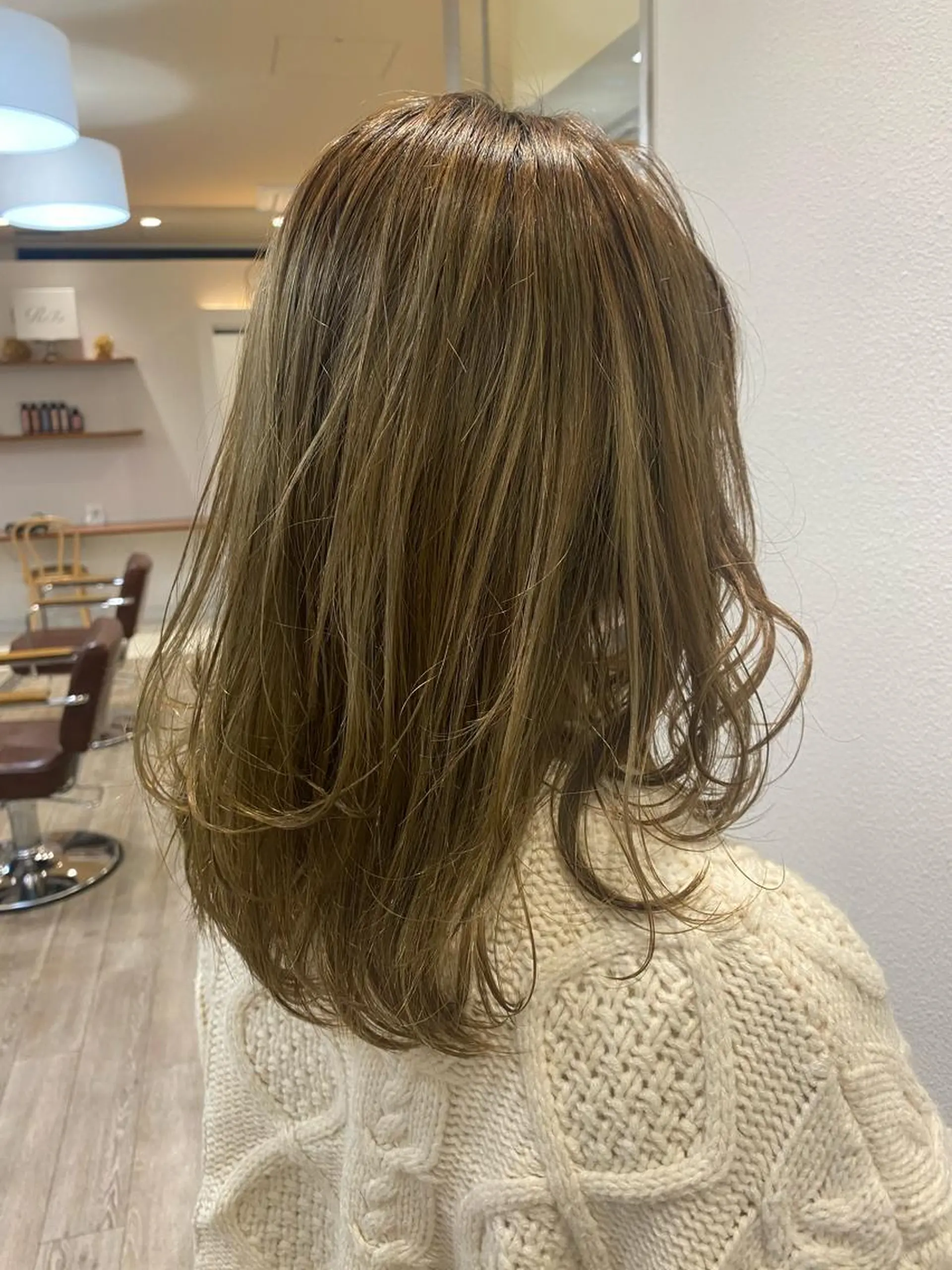 ミディアム レイヤーカット 🌟ショート/シ ョートボブ/岡田🌟のヘアスタイル