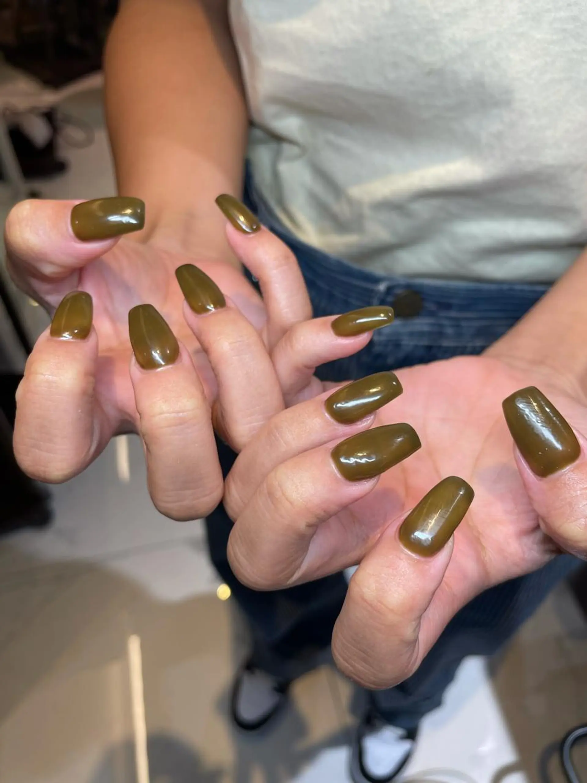 ネイル ハンドネイル moca心斎橋所属・˚✧⁺⭐︎༚moca miyuu⁎⁺˳✧༚のネイルデザイン