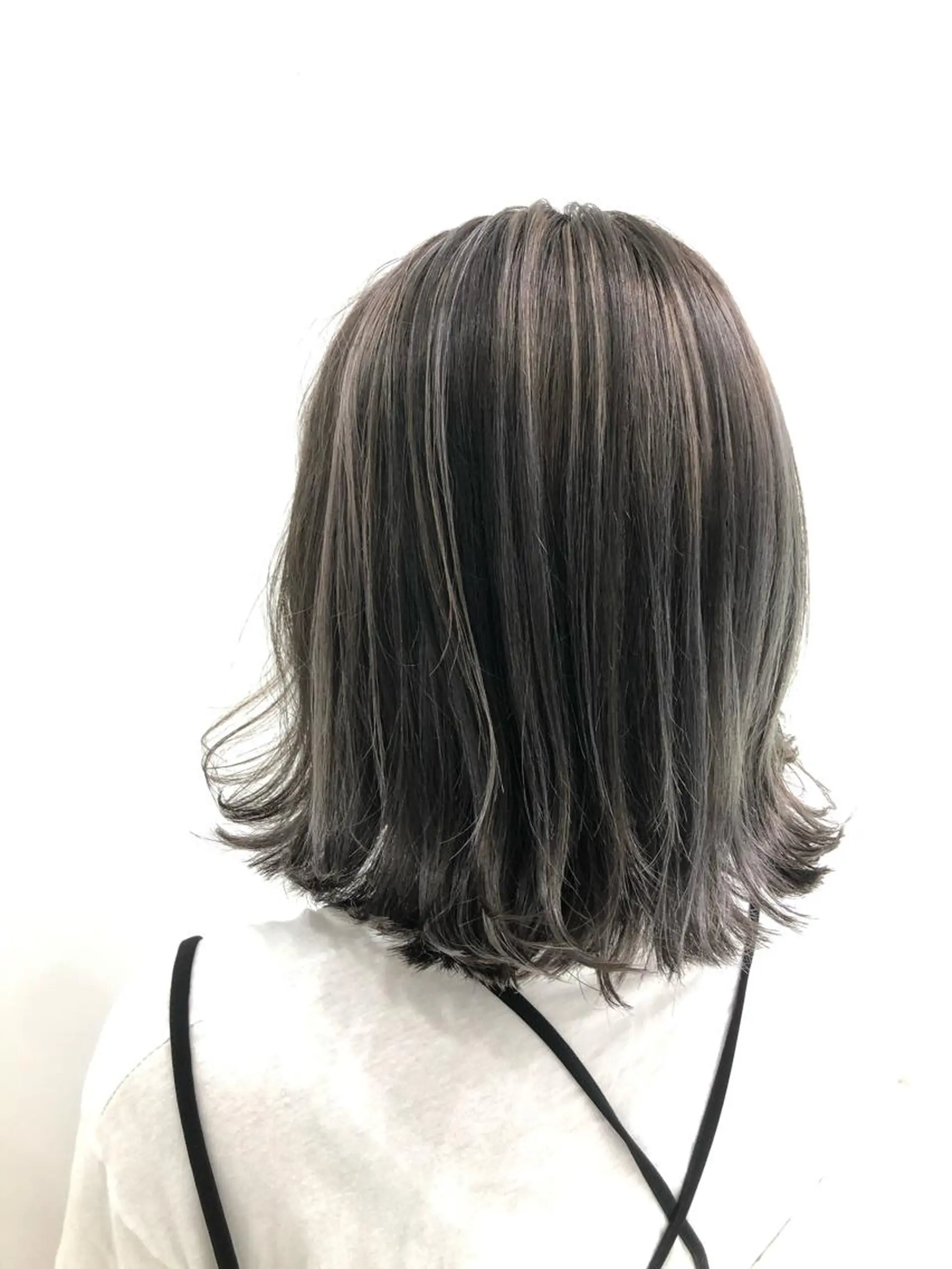 ミディアム カラー ハイライトカラー ハイライト カット ヘアカラー トリートメント ✨髪質改善✨ 田西　基彦のヘアスタイル