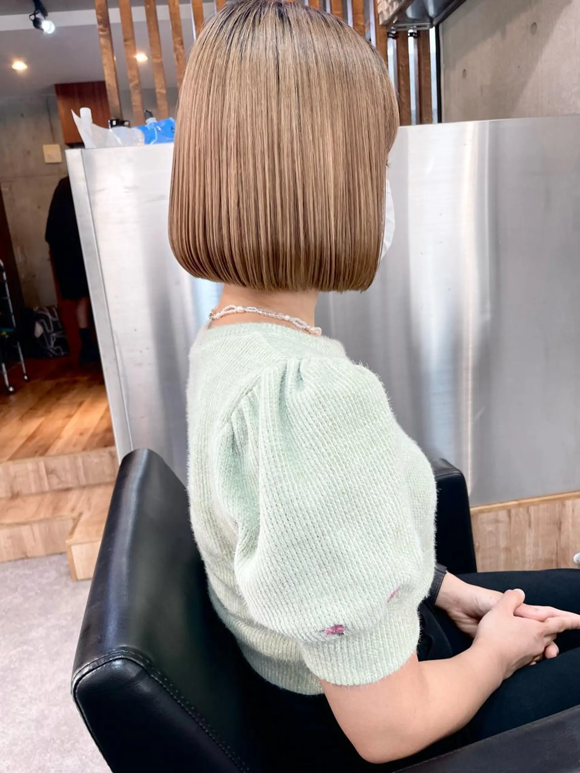 ショート カラー ショートボブ ハンサムショート アディクシーカラー イヤリングカラー ハイライトカラー カット ヘアカラー トリートメント ショートボブ縮毛矯正 髪質改善のプロ山道潤のヘアスタイル