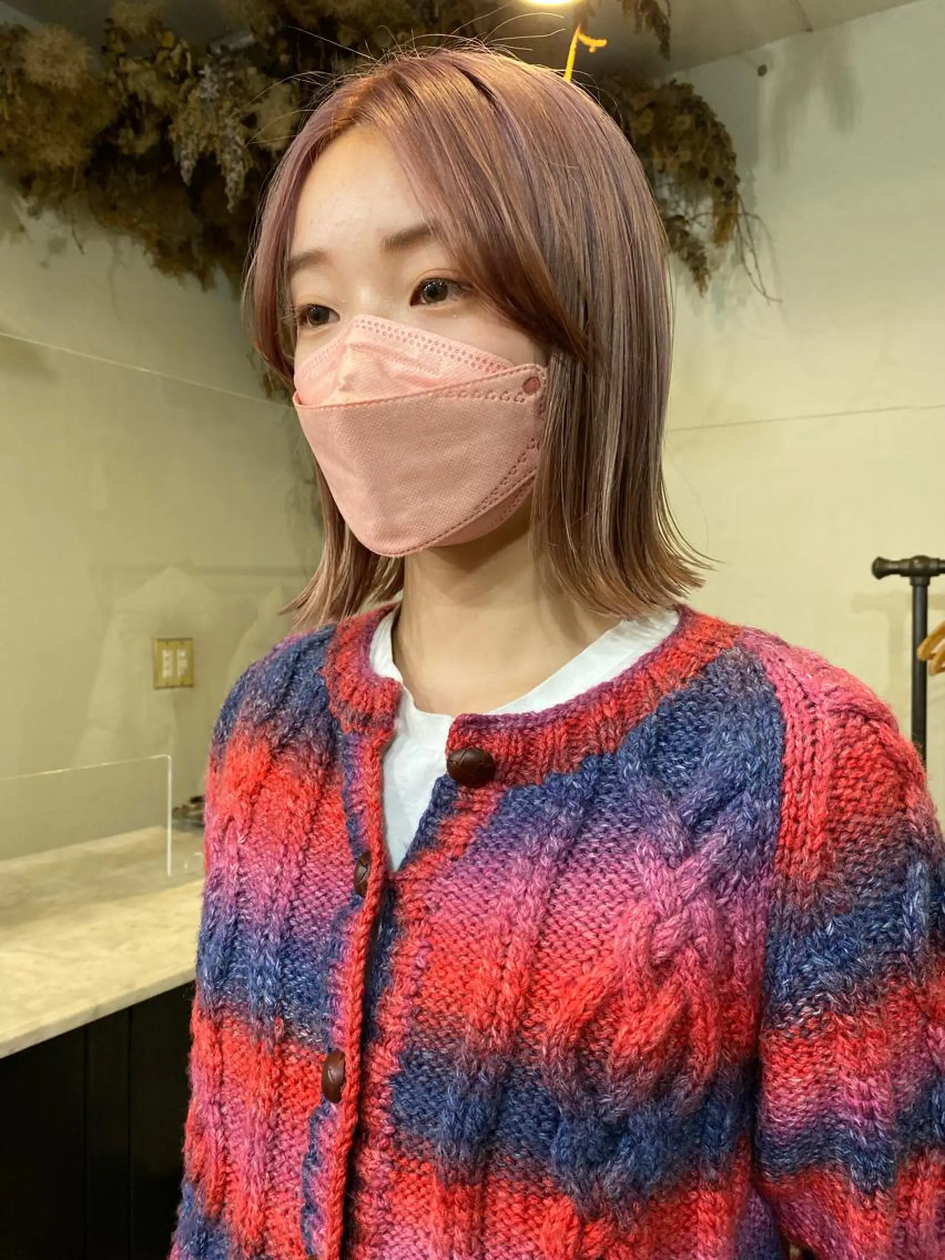 ミディアム カット なぎ🌿.∘[ボブ, ニュアンスカラー]のヘアスタイル