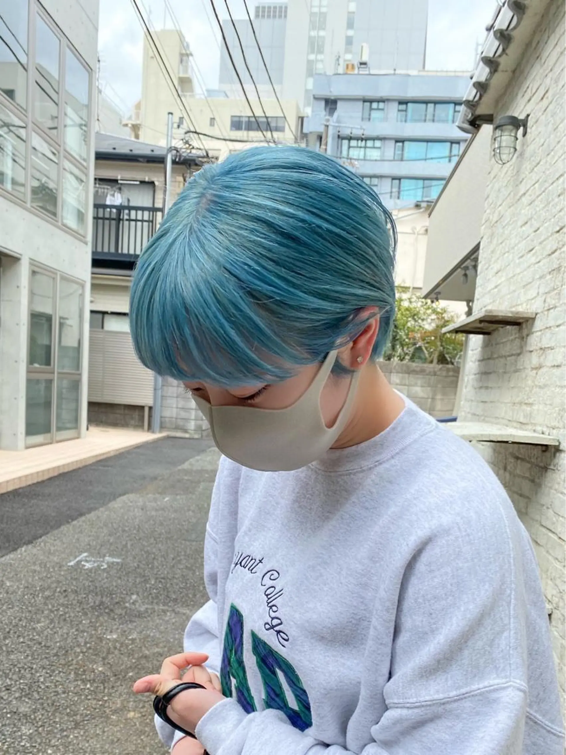 ショート パーマ、髪質改善 菊地美月のヘアスタイル