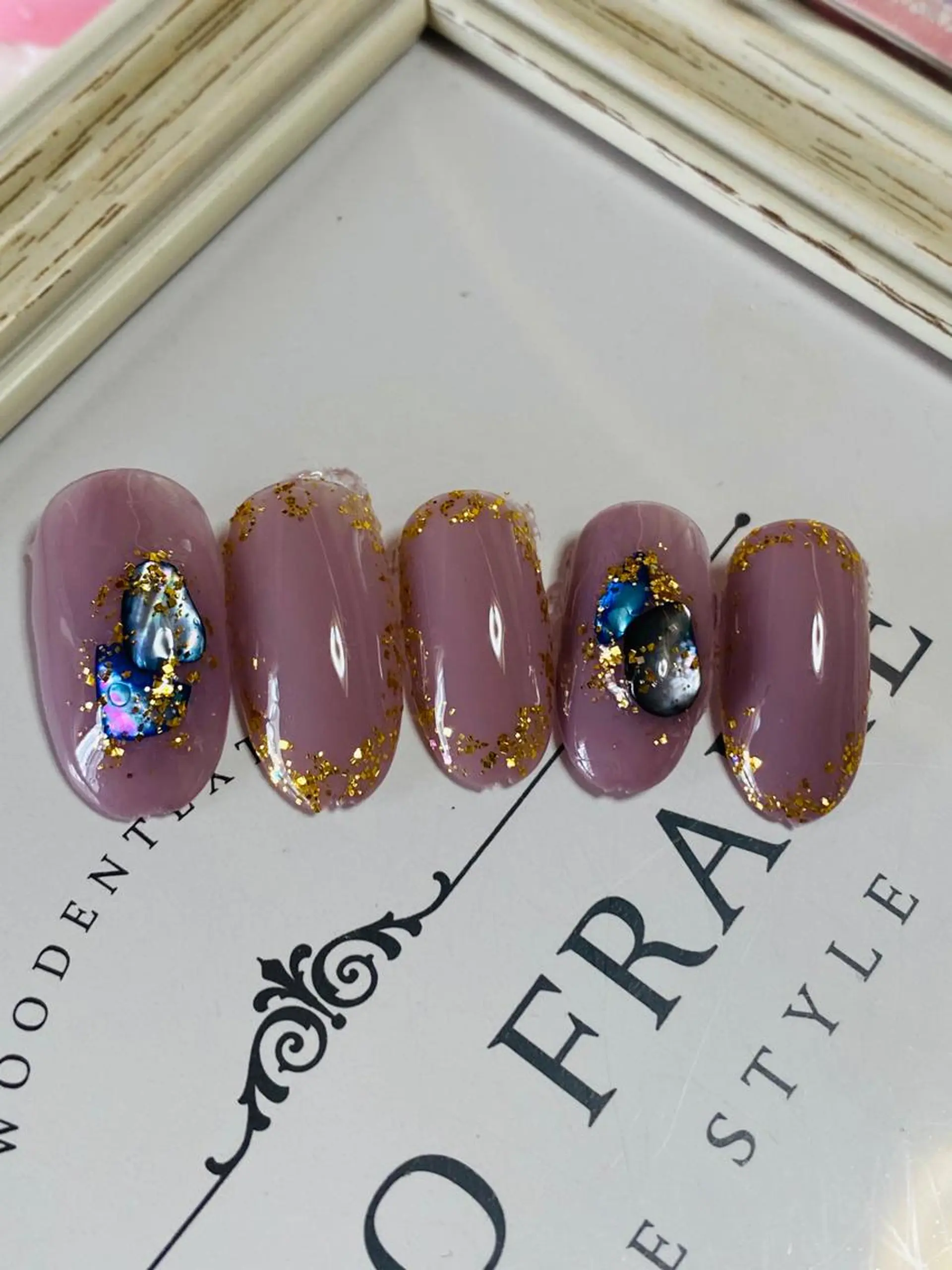 ネイル ラメ(グリッター) 自宅ネイルサロン ♦️nuance♦️のネイルデザイン