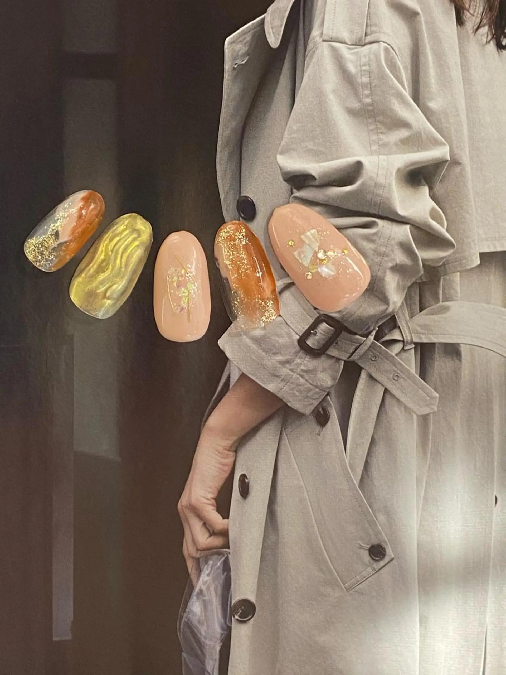 ネイル 中谷 明日香のヘアスタイル