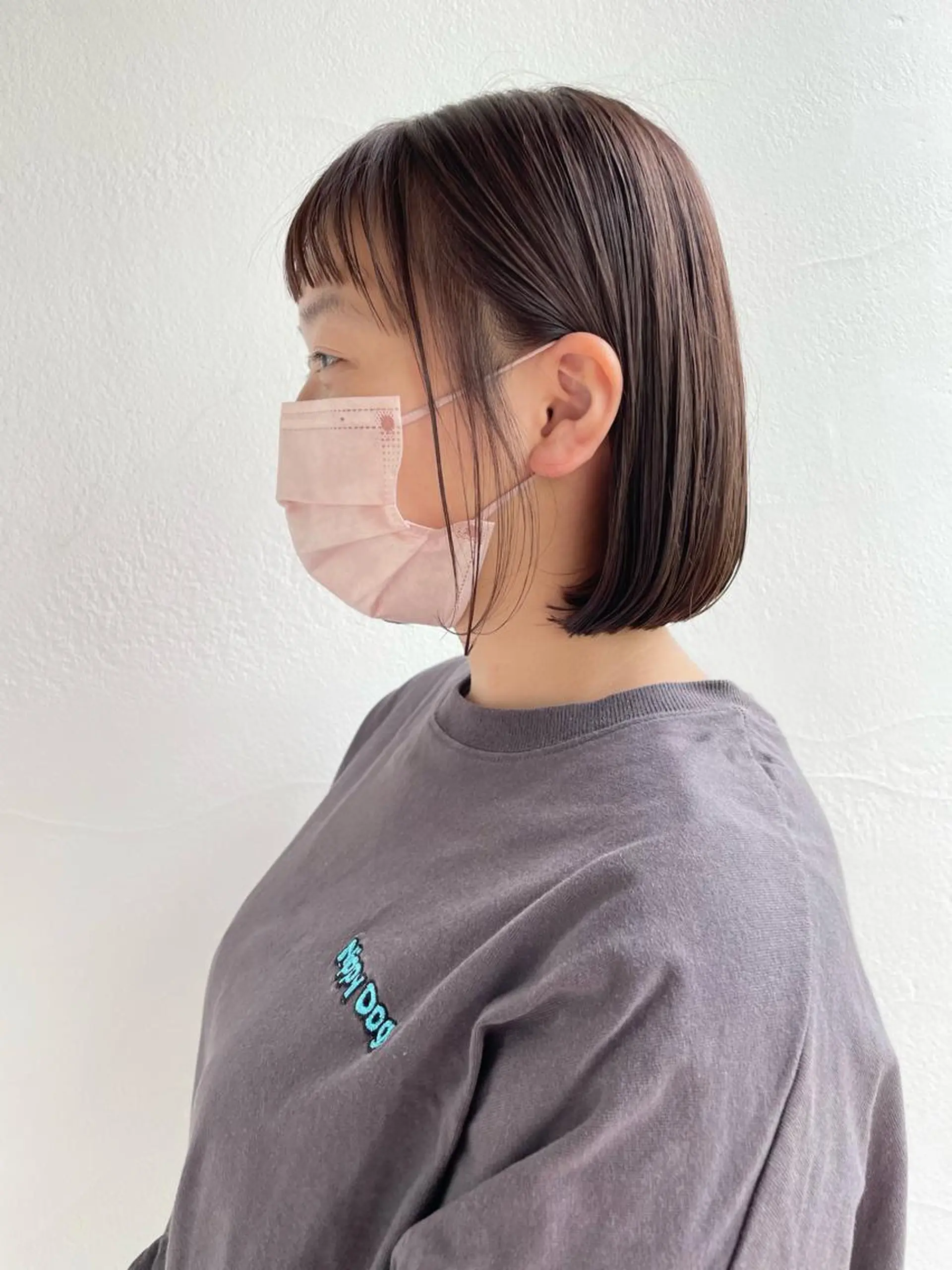 ショート ボブ Strawberry所属・原田 志保のヘアスタイル