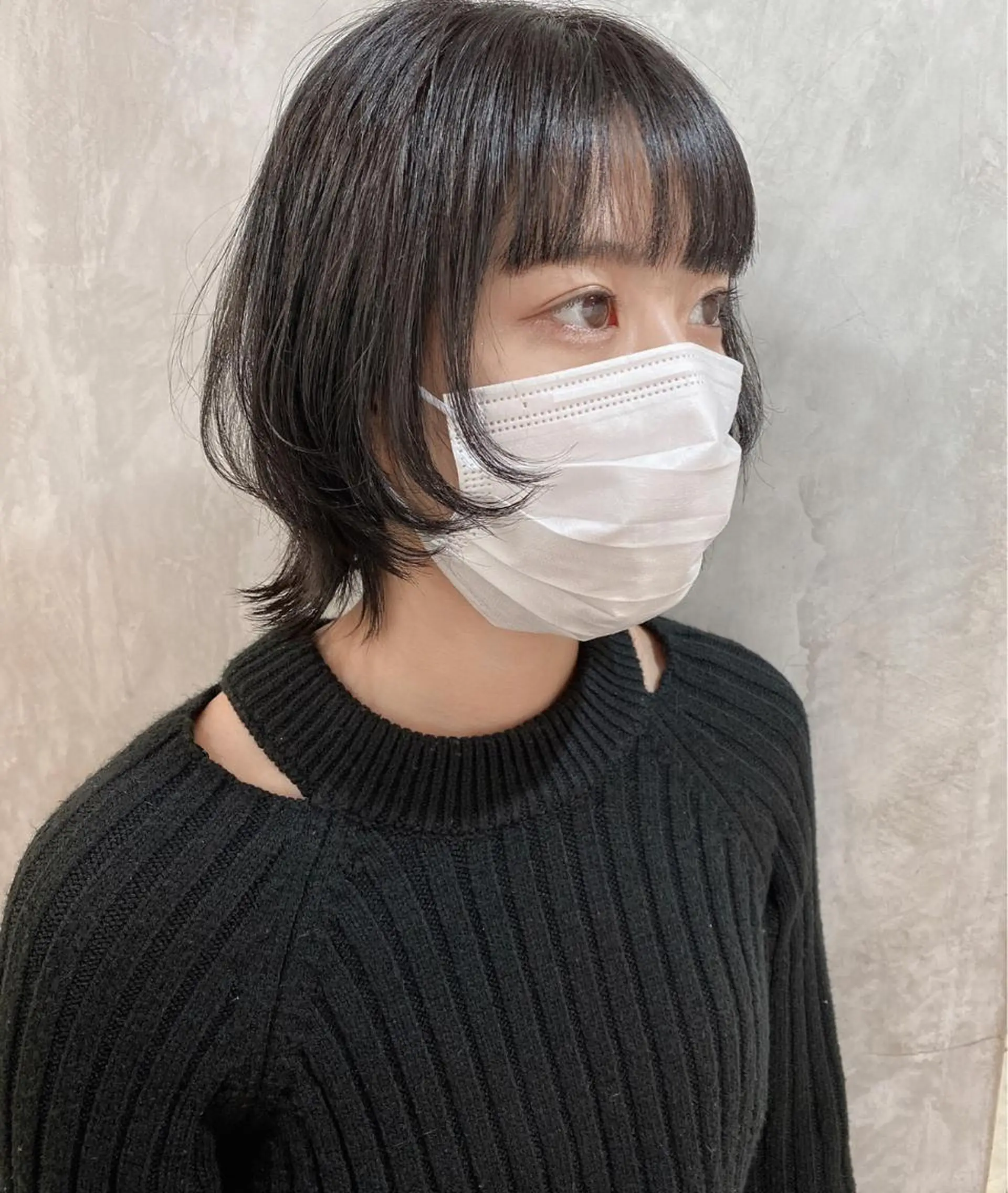 ショート カラー ヘアアレンジ ウルフカット stylist/蛯谷 珠里のヘアスタイル