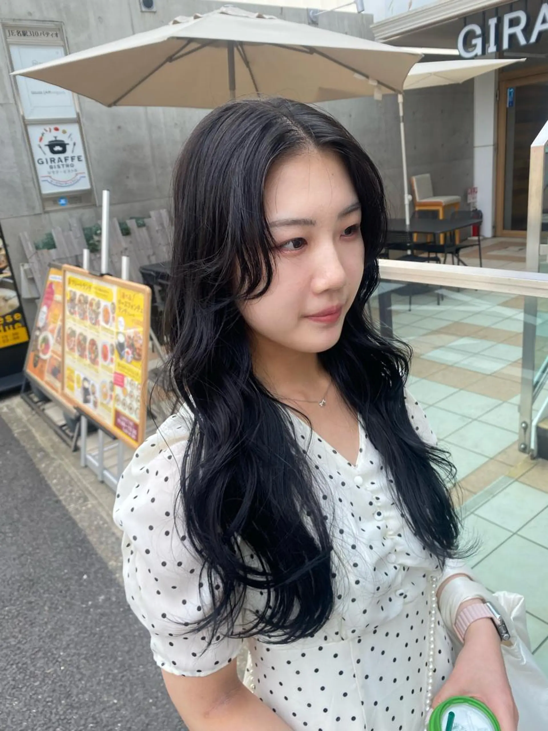 ロング カラー 花見 亜沙美のヘアスタイル