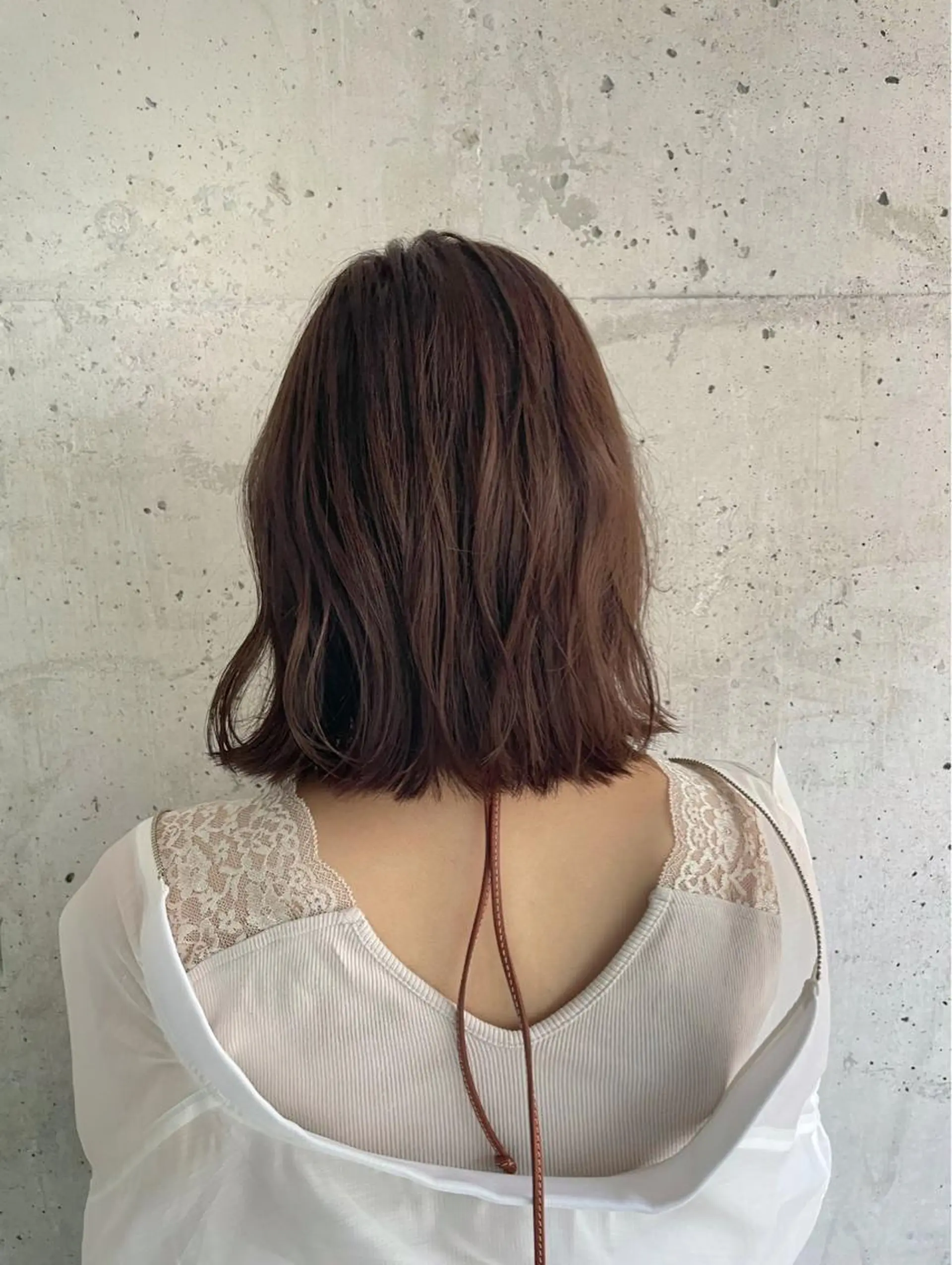 ミディアム カラー ベージュカラー ブラウンカラー AOZORA HAIR kaminoura所属・中島 暢介のヘアスタイル