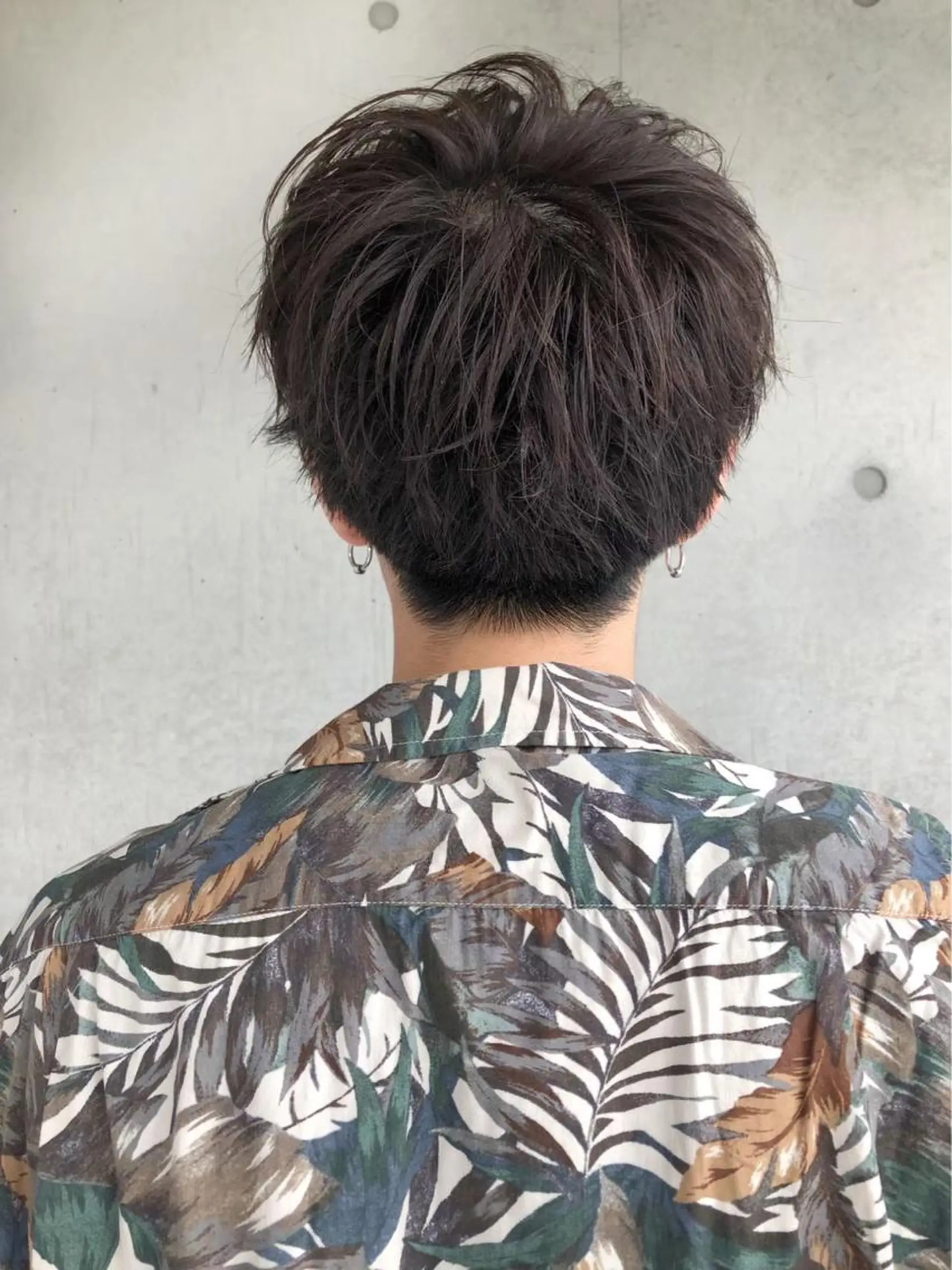 ショート カラー パーマ メンズ 【メンズサロン】 BLUCK 横浜のヘアスタイル