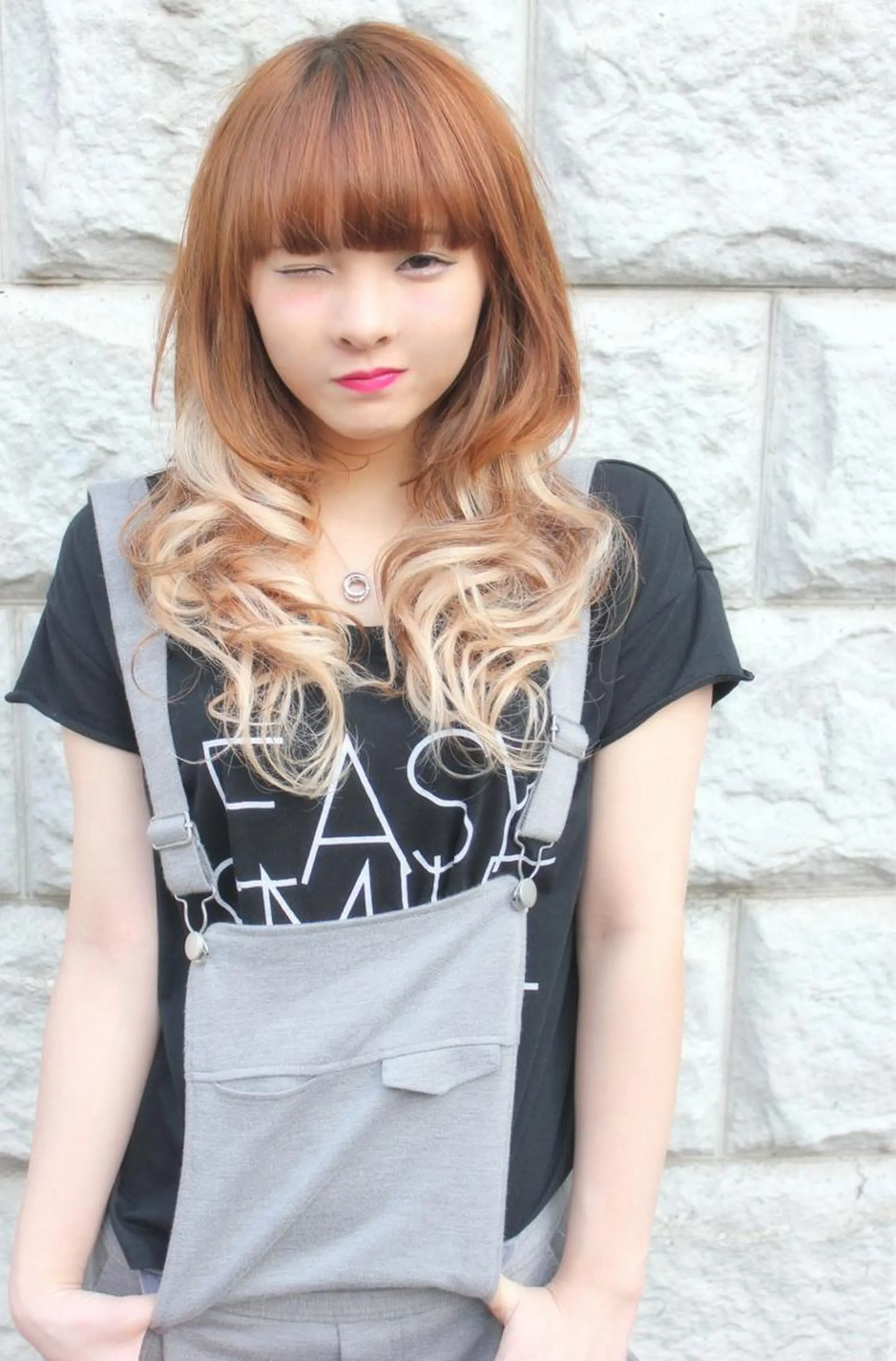 セミロング カラー ブリーチ 代表　YUKI ☆のヘアスタイル