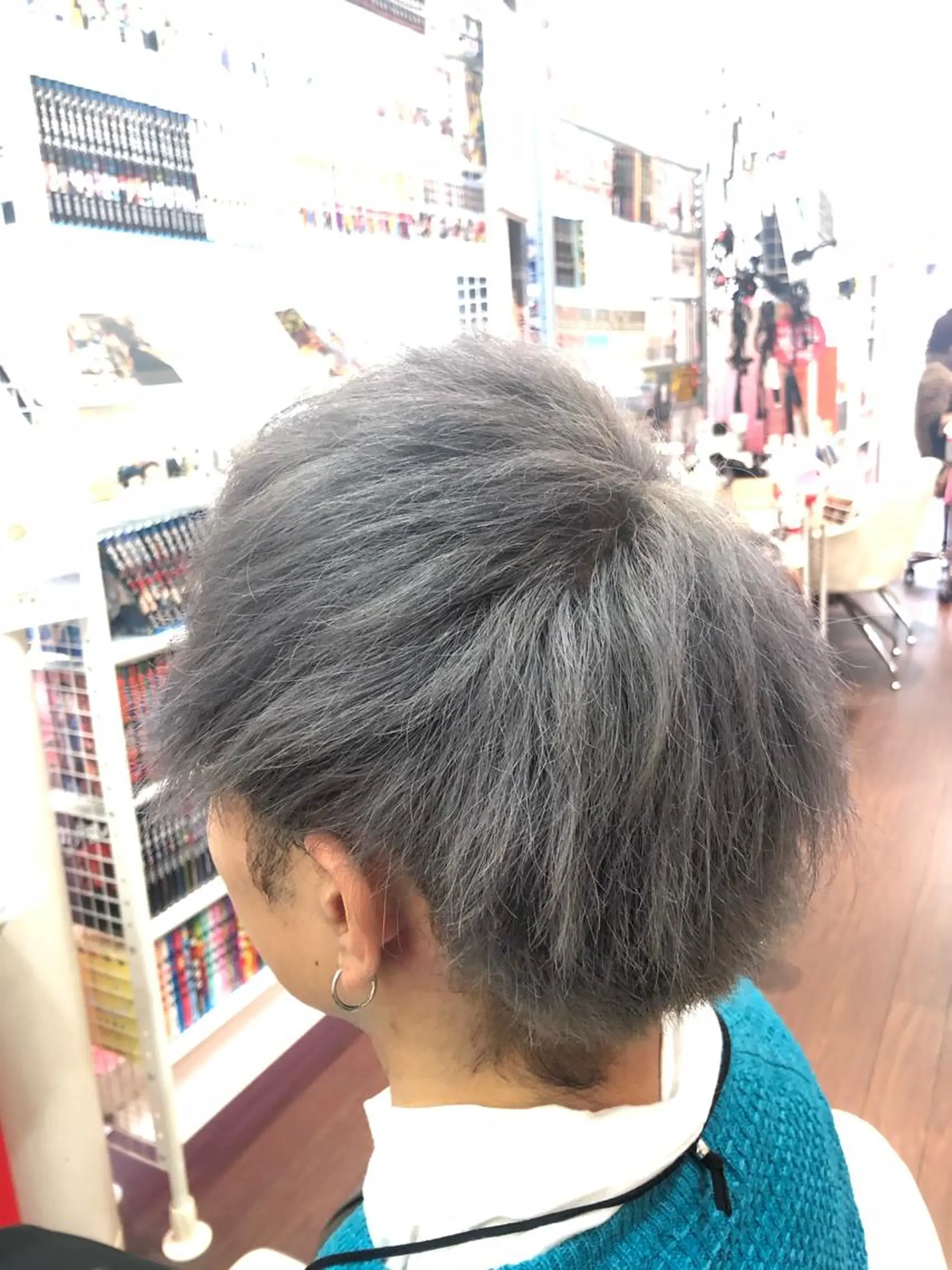メンズ メンズウルフカット ウルフカット ヘアカラー ゆぴ☾‪/推しカラー /ハイトーンのヘアスタイル