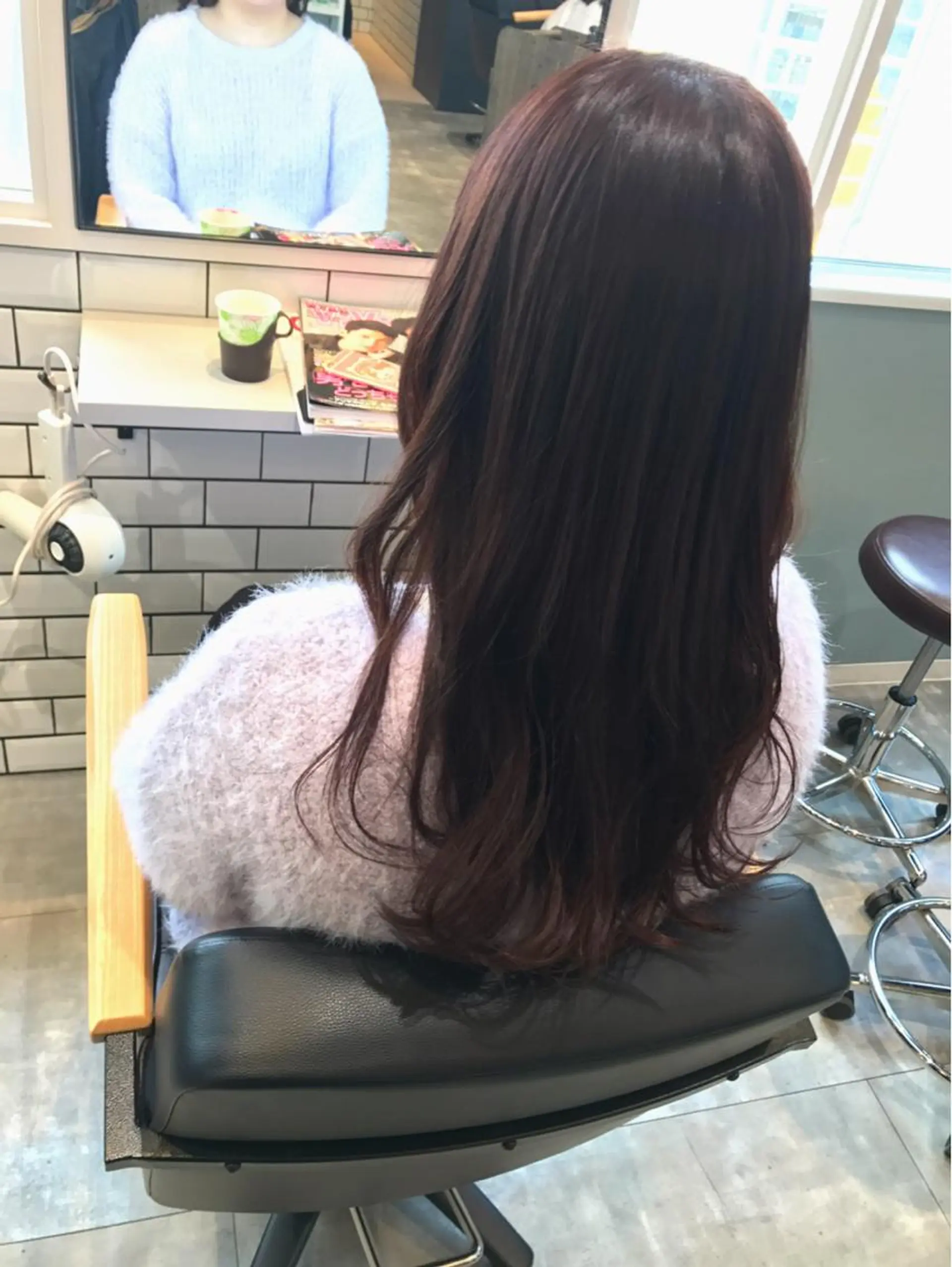 ロング カラー ヤマナカ エリカのヘアスタイル