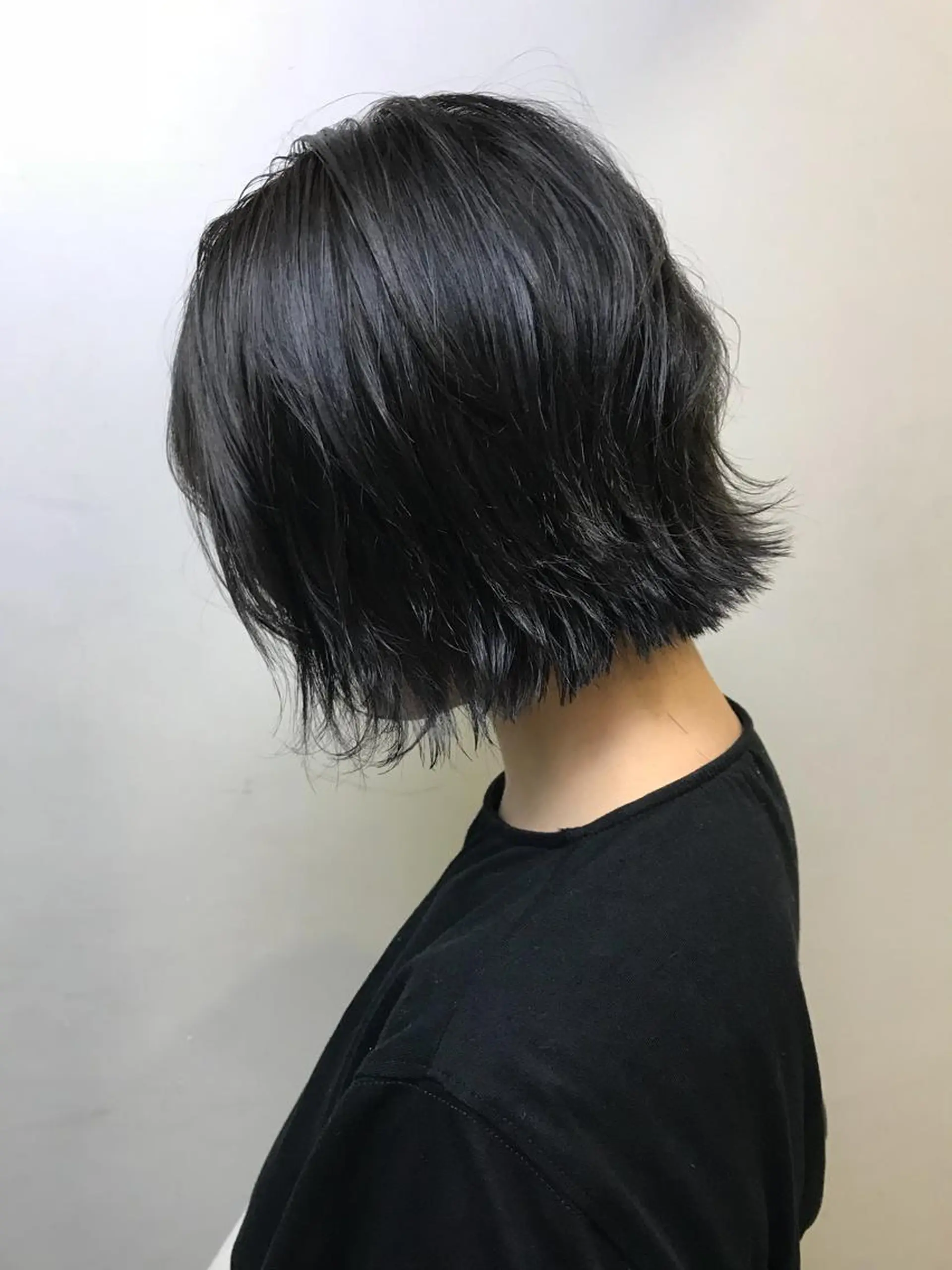 ミディアム カラー ショートボブ💗 ヤマネシオリのヘアスタイル