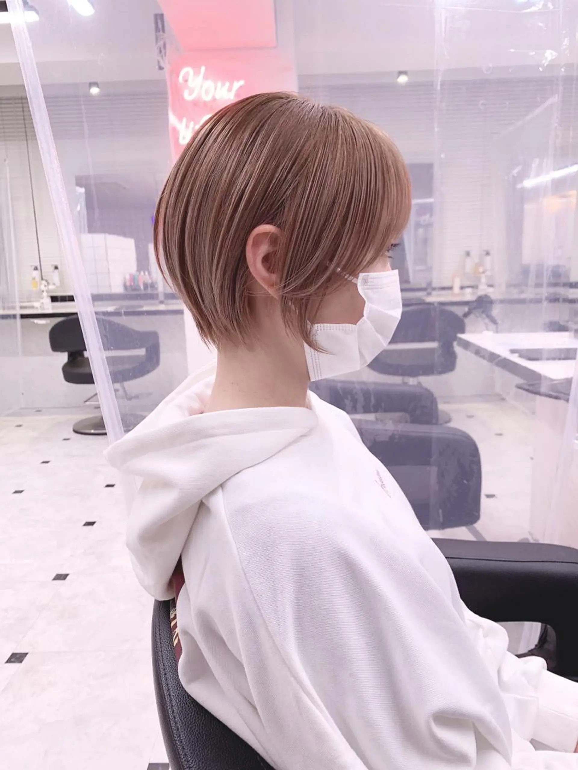 ショート カット ヘアカラー 🇰🇷韓国ヘア特化 ヒロキ🇰🇷のヘアスタイル