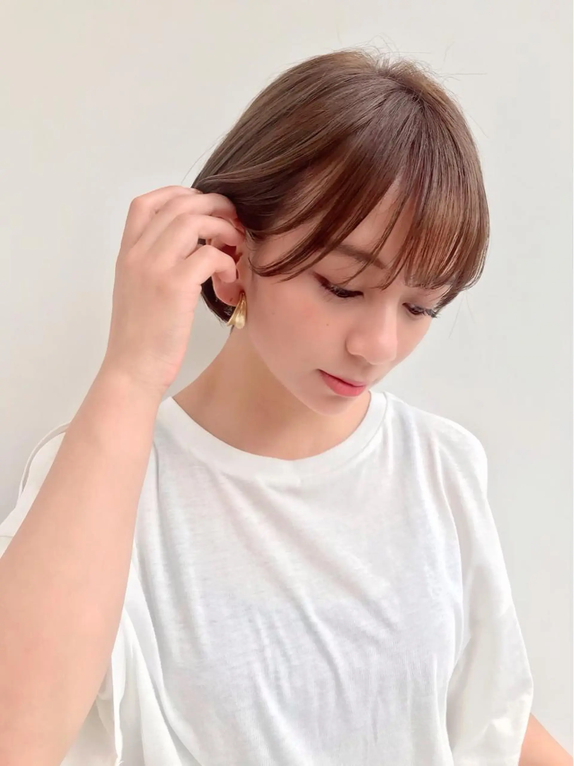 ショート カット パーマ トリートメント イメチェンカット✂️ 錦糸町佐藤店長のヘアスタイル