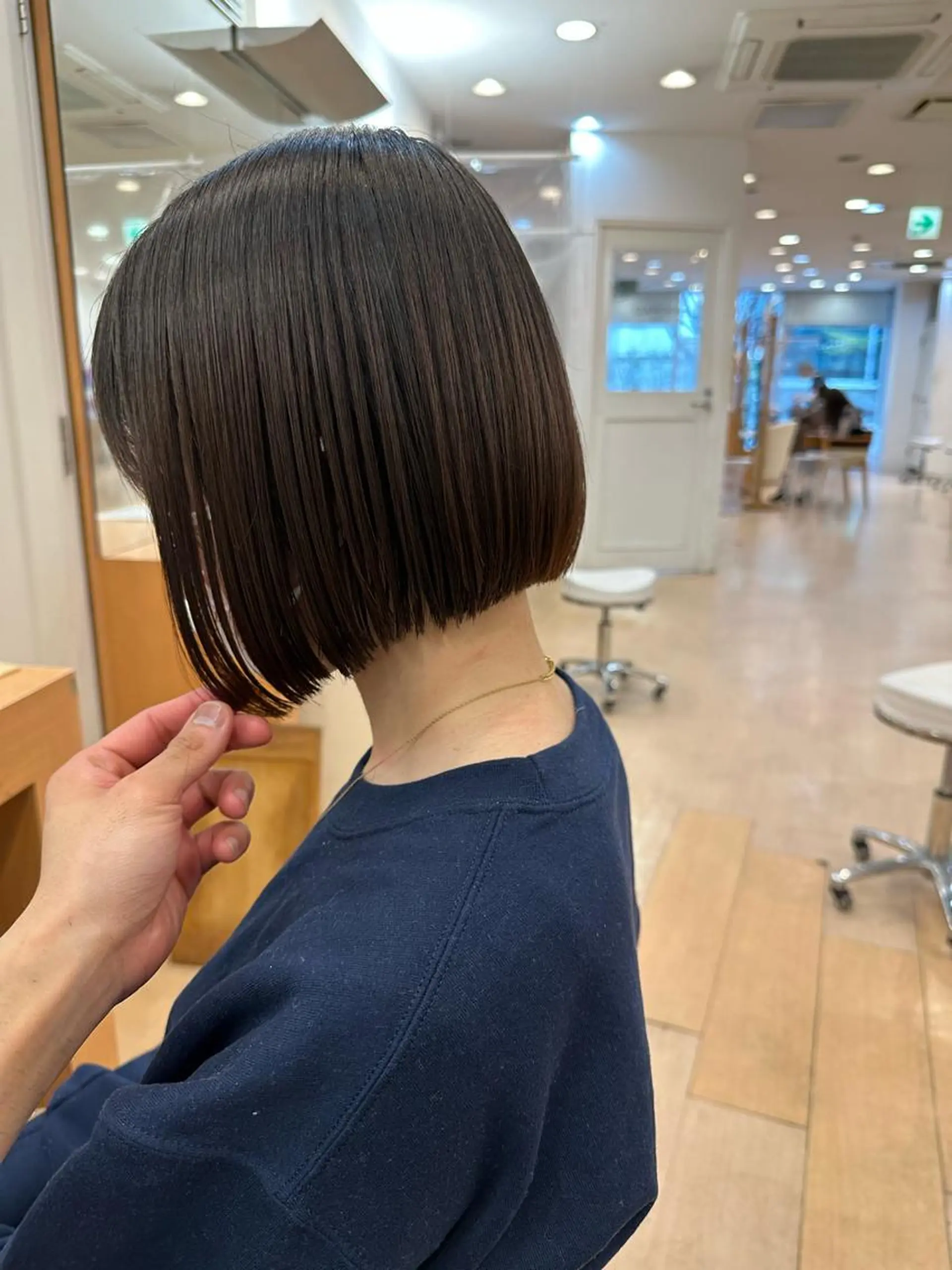 ショート カット 縮毛矯正 Gardenhair 小笠原篤矢ショートのヘアスタイル