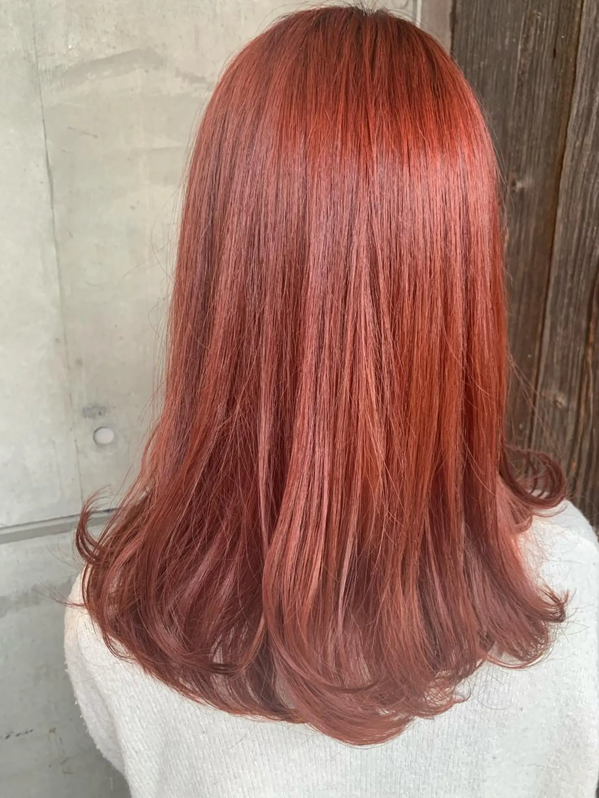 ロング 平野 優奈のヘアスタイル