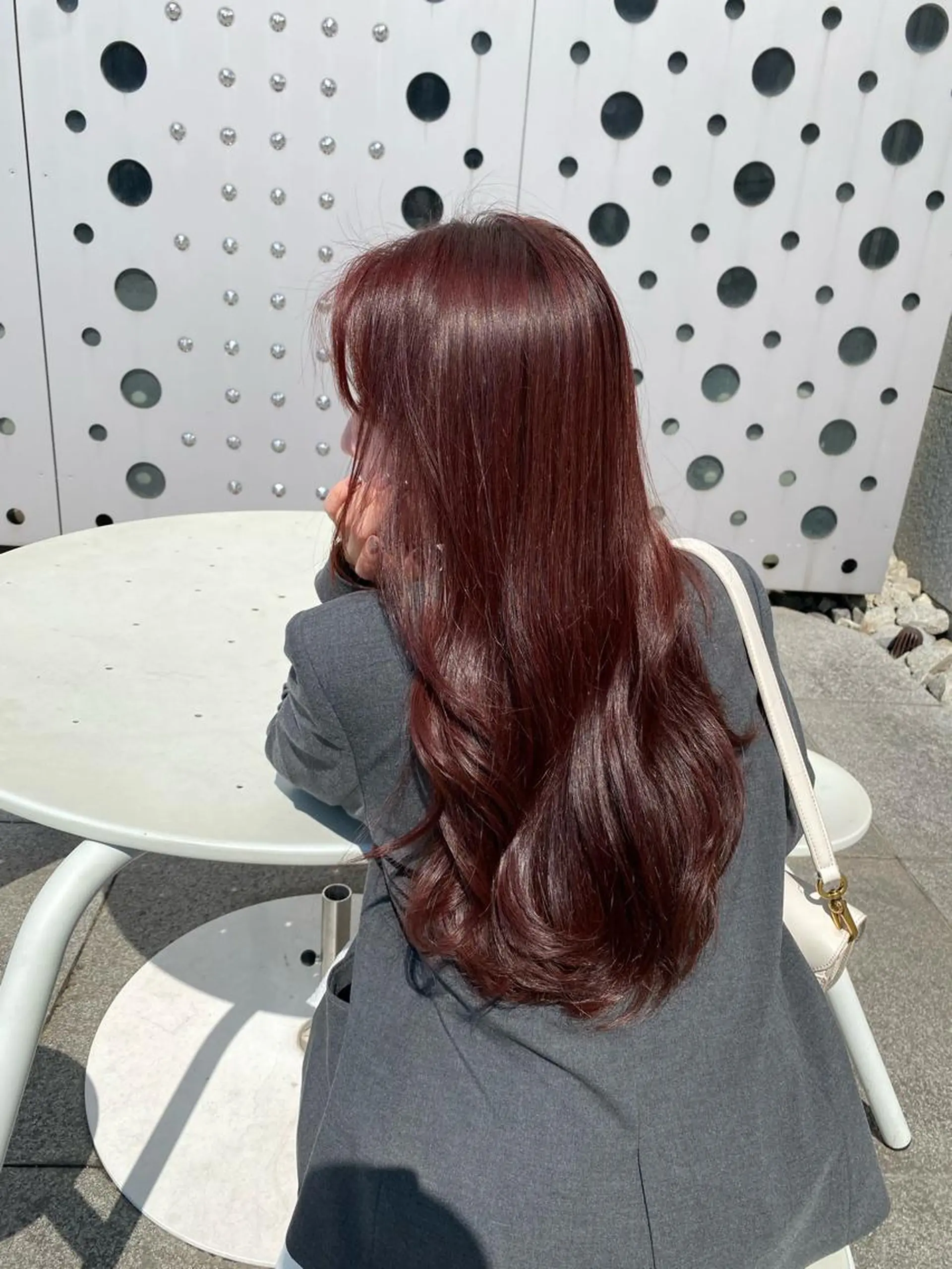 ロング カラー ヘアカラー ブリーチなしカラー 🤍　Mihanaのヘアスタイル