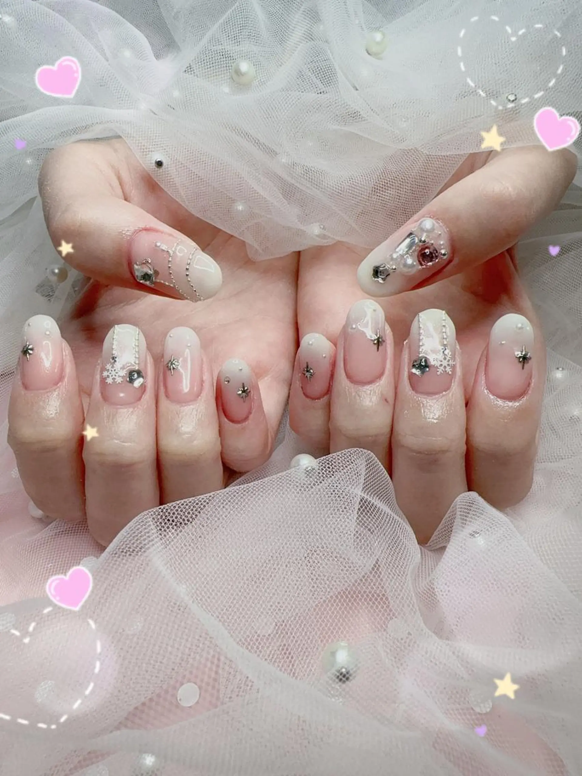 ネイル ハンドネイル 🎀シズカ nail🎀のネイルデザイン