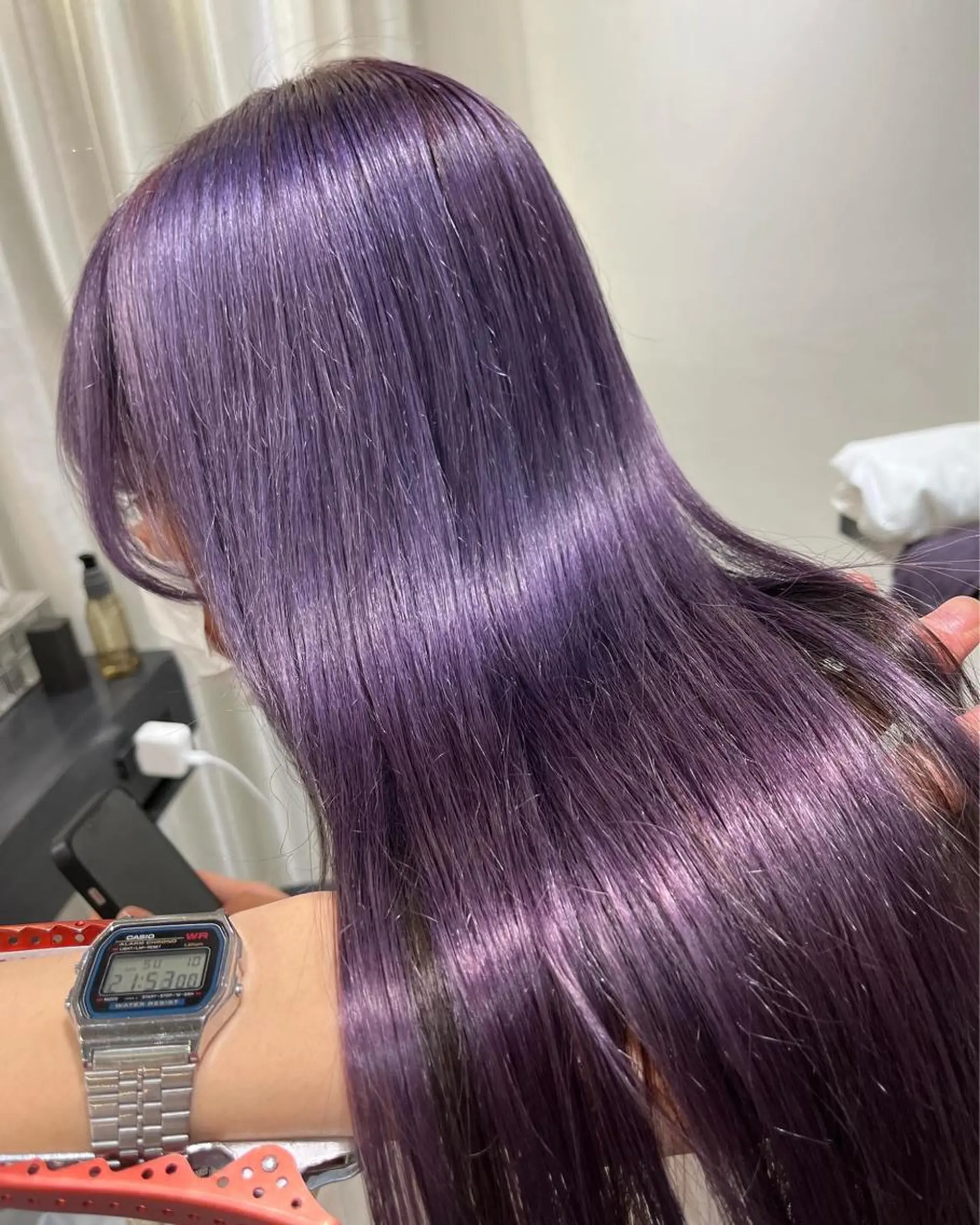 ロング カラー ヘアカラー トリートメント 小田切 裕輝のヘアスタイル