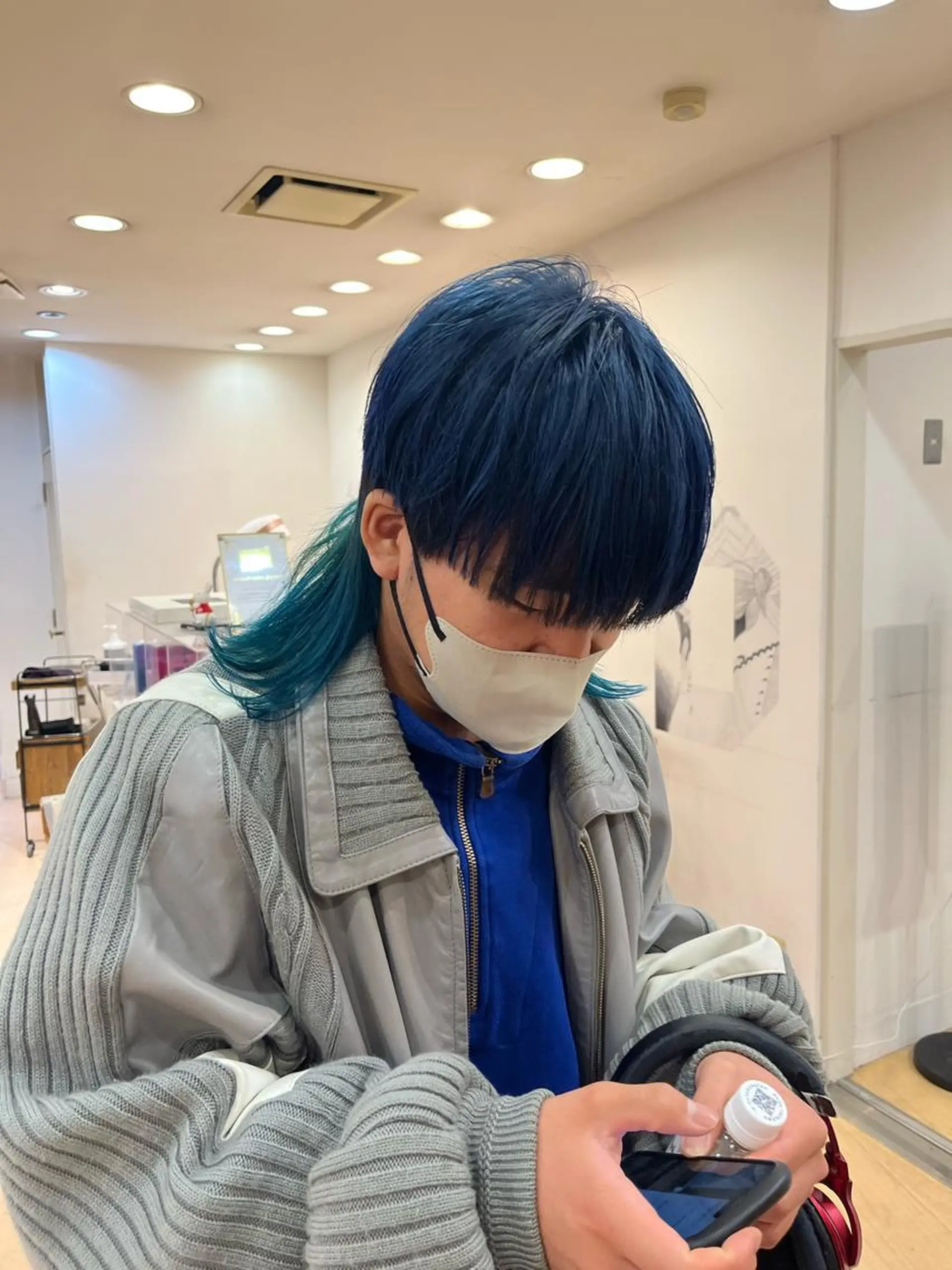 カラー メンズ メンズブリーチ ブリーチ カット ヘアカラー トリートメント 💠つたふうか/ 韓国/メンズヘア💠のヘアスタイル