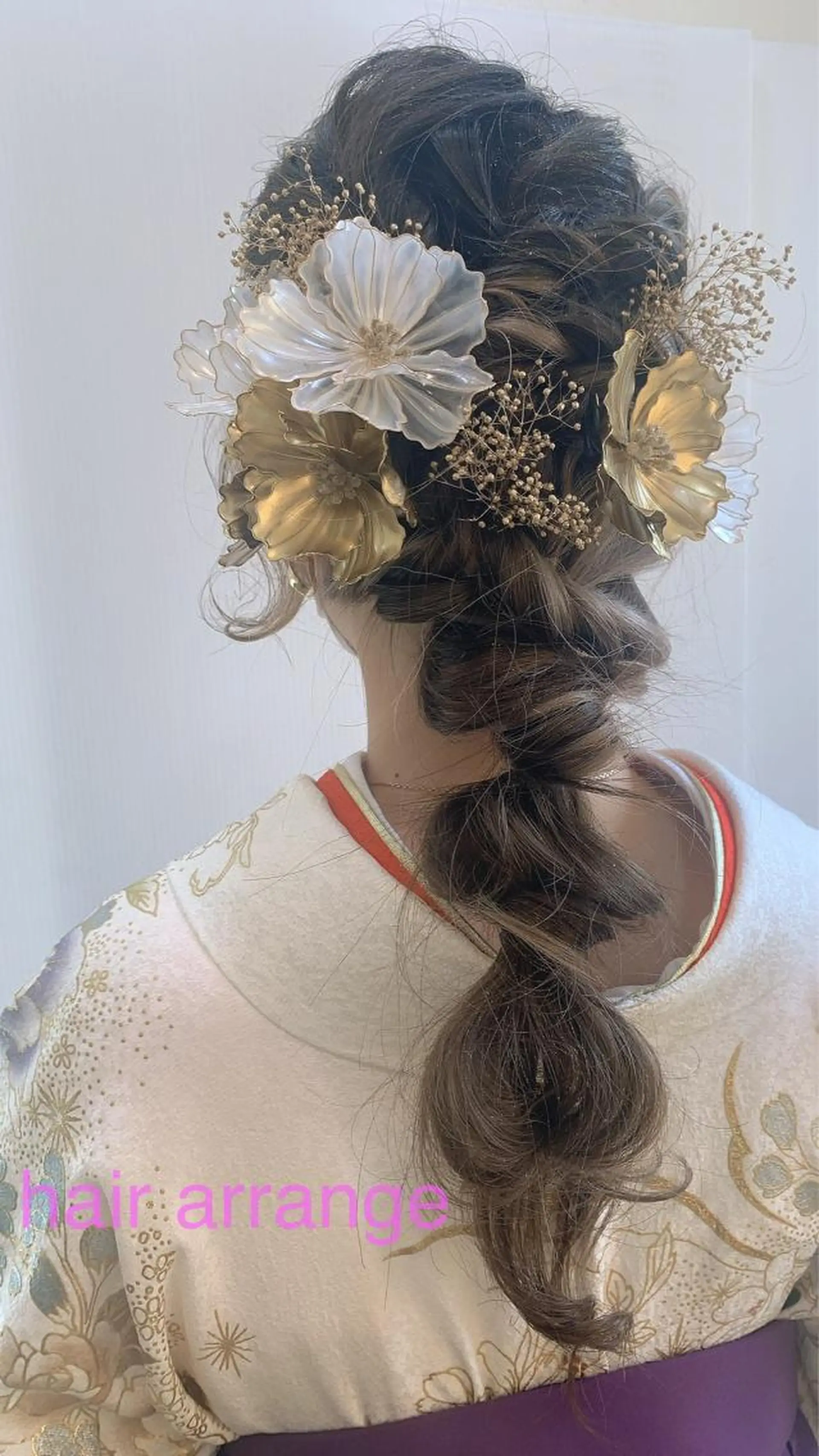 着付け DiMPlE  ディンプル所属・🌸スタイリスト 山浦美恵のヘアスタイル