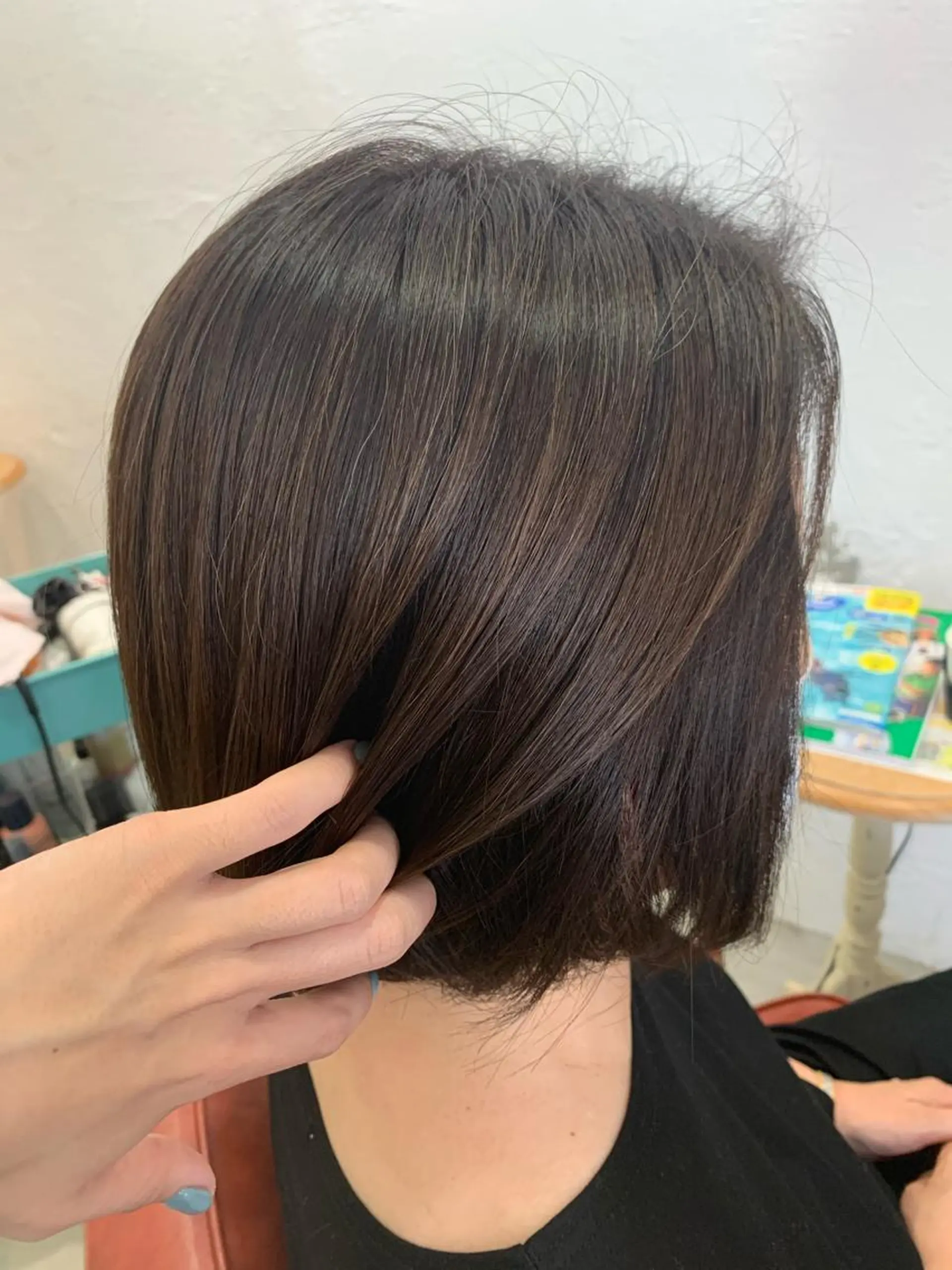 ショート カラー カット ヘアカラー fio マナミのヘアスタイル
