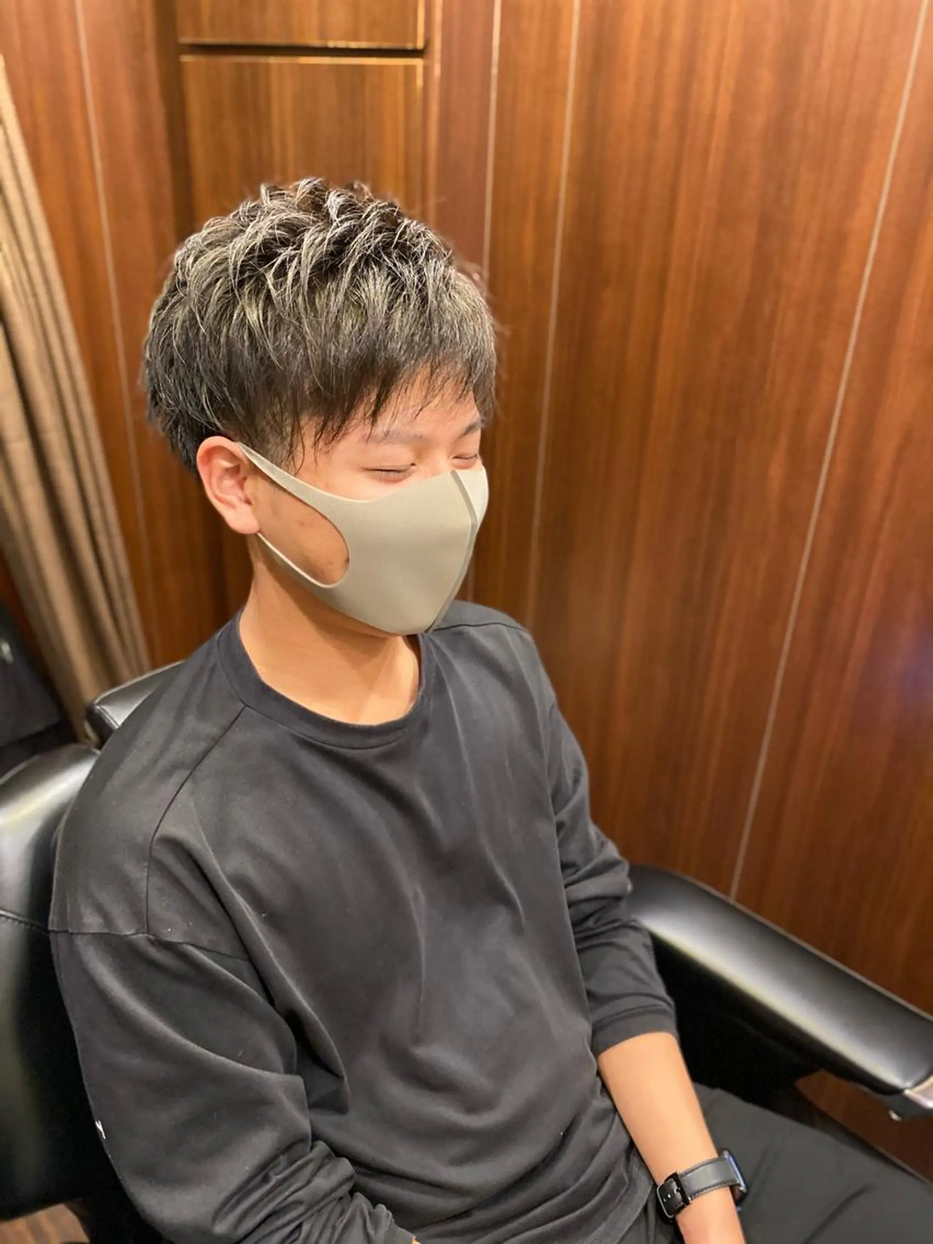 ミディアム HIRO GINZA 御徒町店所属・岡崎 海人のヘアスタイル